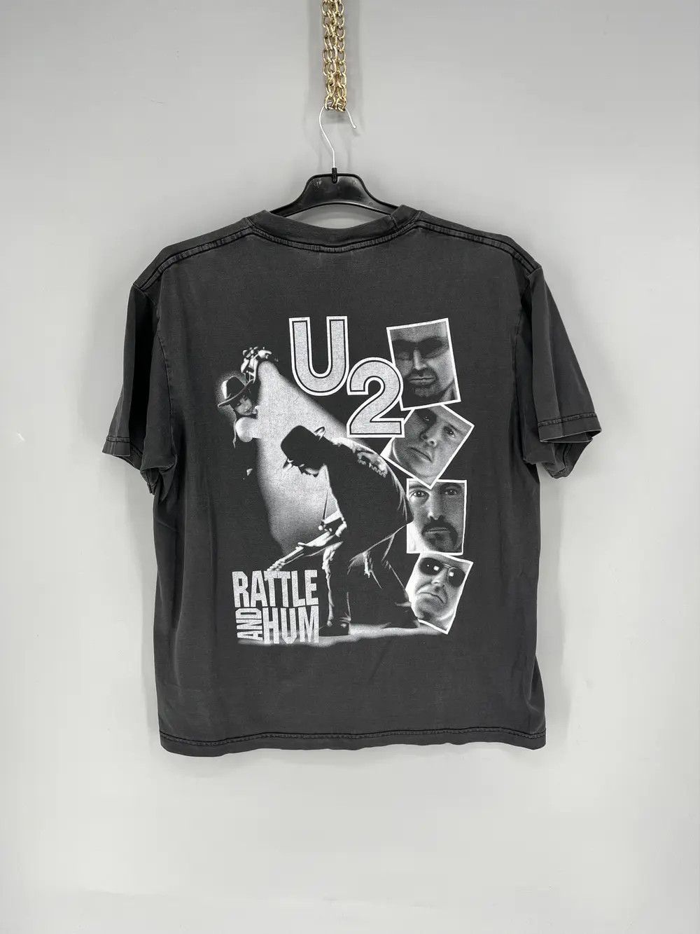 Band Tees Vintage Y2K U2 Rock Band USA Tour Tee Shirt Size L Size US L / EU 52-54 / 3 - 11 Thumbnail
