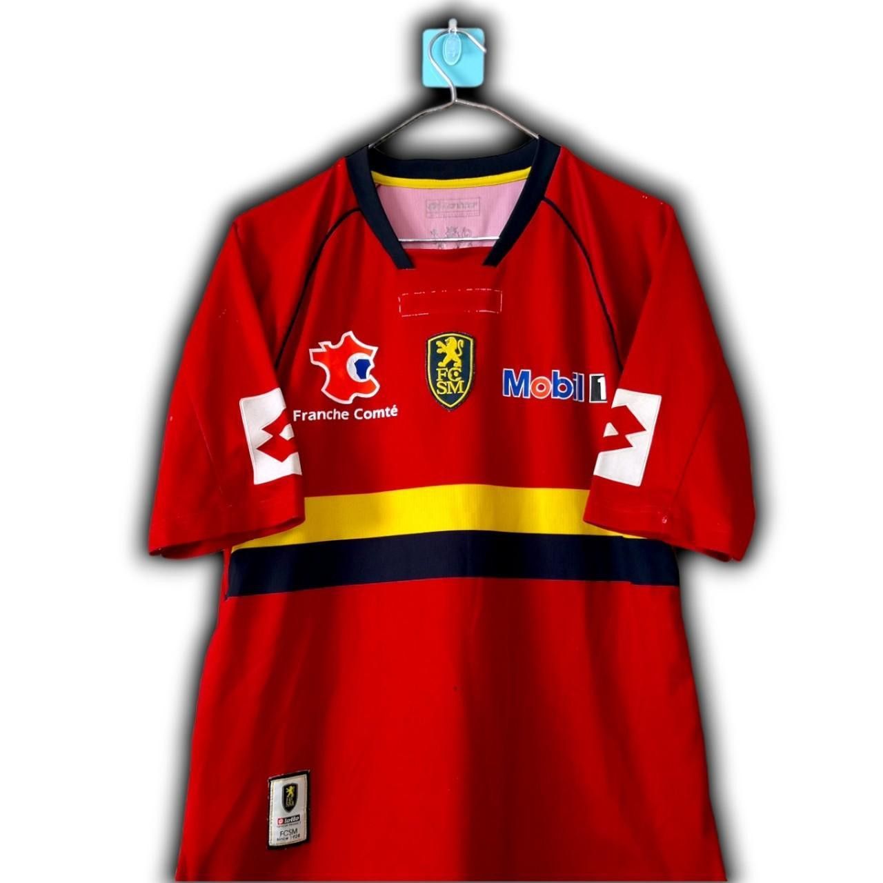 Lotto Sport Fc Sochaux Montbeliard France 2009 2010 Third Shirt Jersey Size US M / EU 48-50 / 2 - 2 Thumbnail