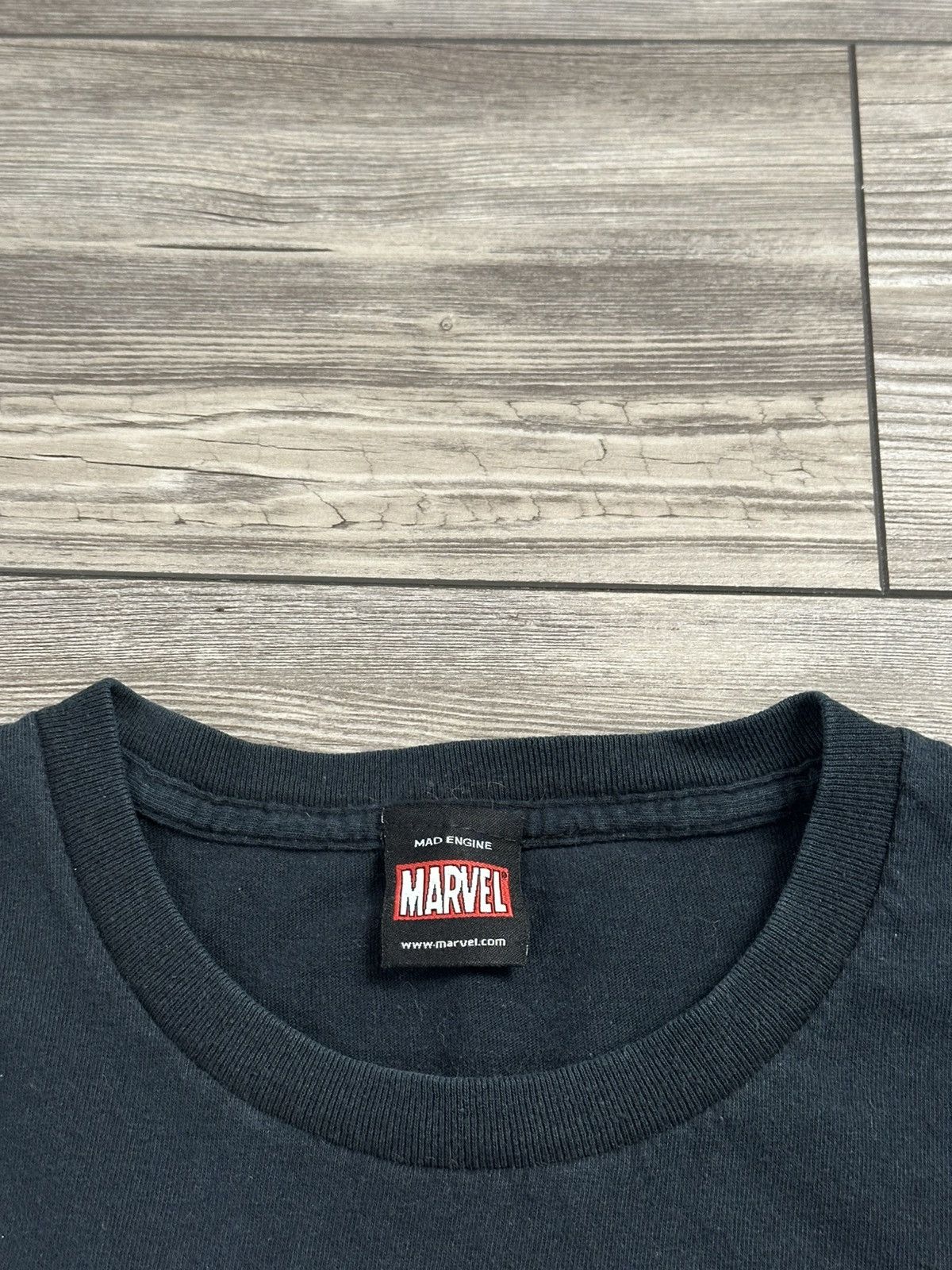 Marvel Comics × Vintage Crazy Y2K Marvel Mad Engine Venom T Shirt Size US XL / EU 56 / 4 - 5 Thumbnail