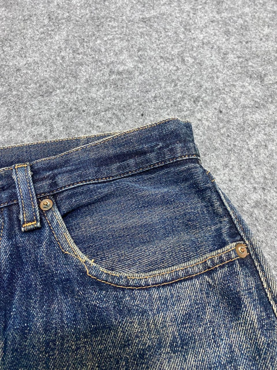 Kapital Vintage Levis 501xx Ww2 Selvedge Redline Distressed Denim Size US 30 / EU 46 - 13 Thumbnail