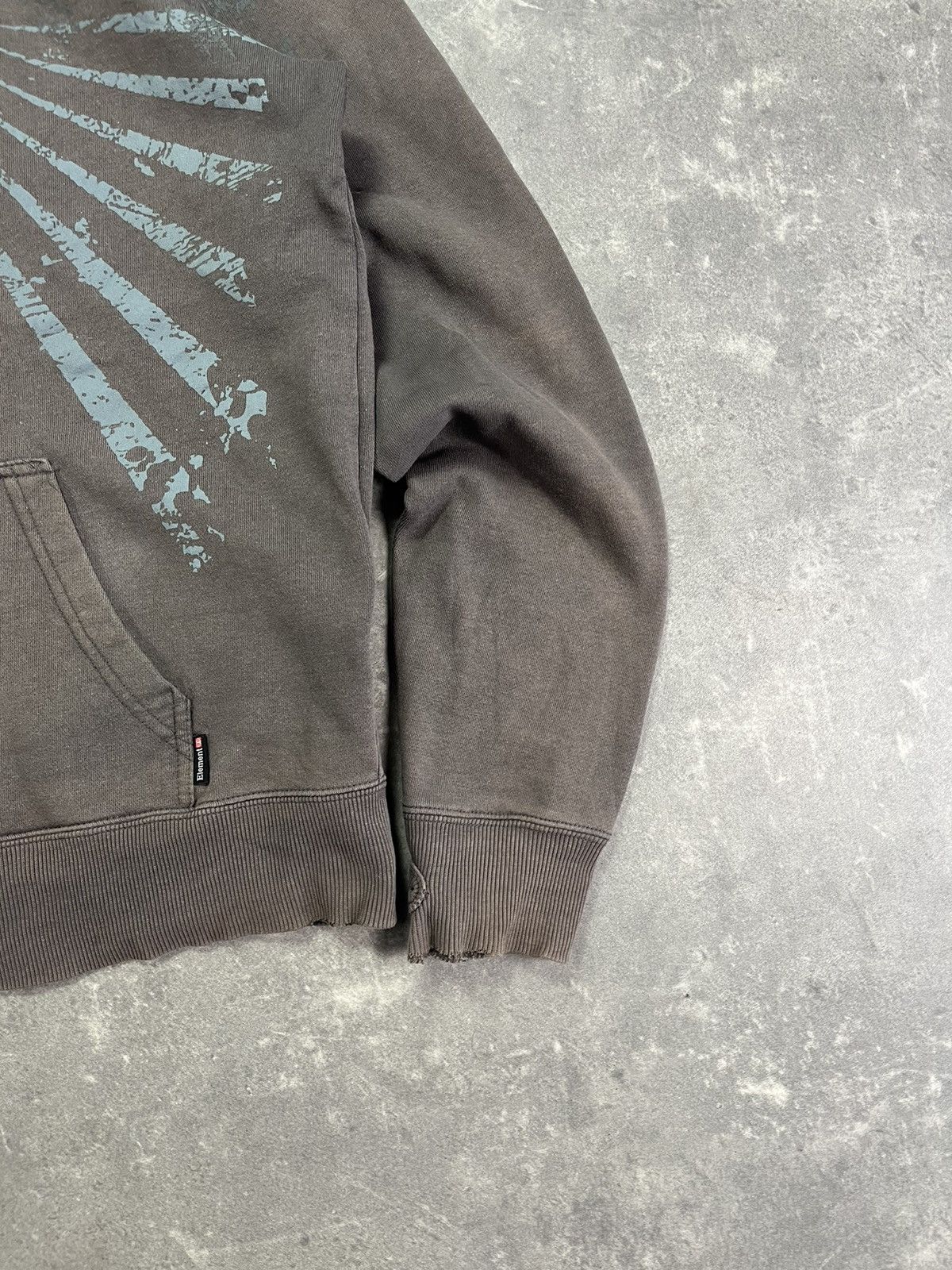 Element 00s Element Faded Printed Big Logo Zip Hoodie Y2K M L Boxy Size US M / EU 48-50 / 2 - 7 Thumbnail
