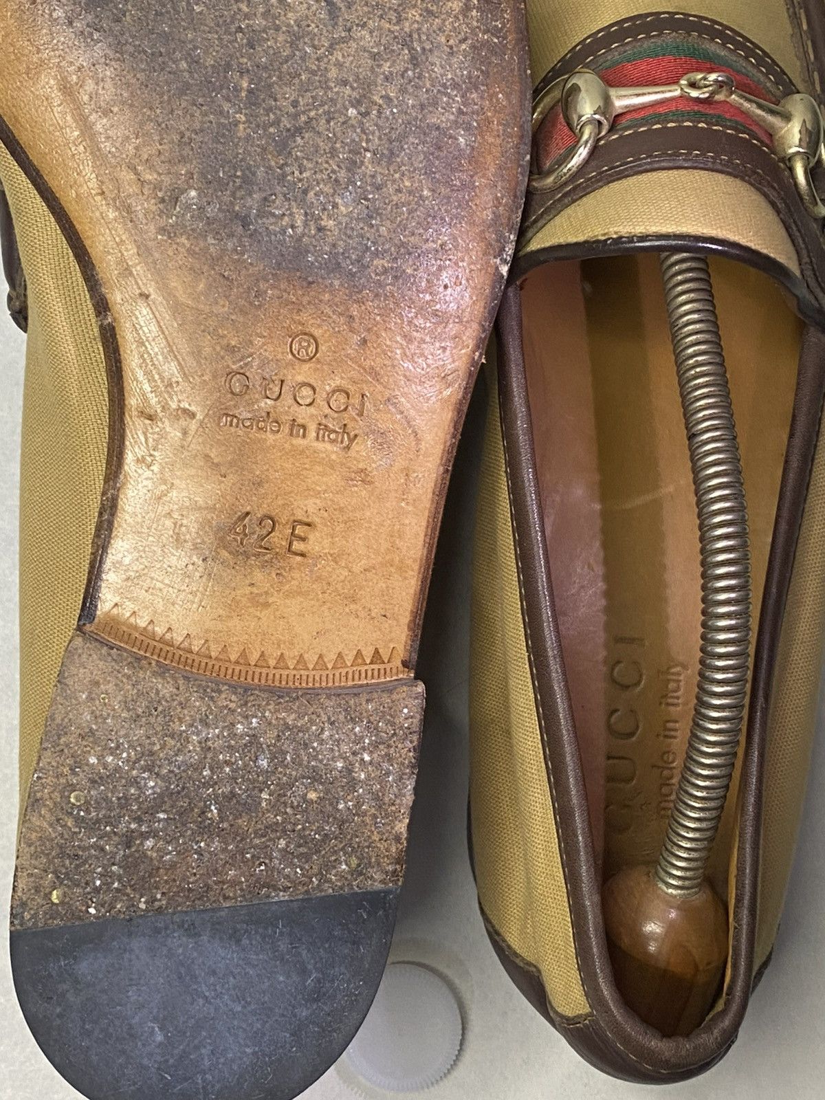 Gucci Gucci Sherry Line Horsebit Loafers Size US 9 / EU 42 - 3 Thumbnail