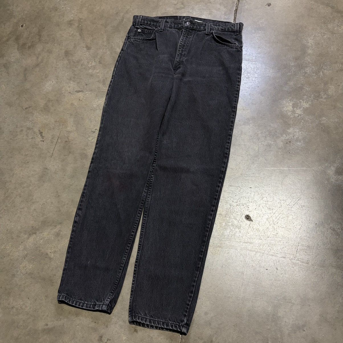 Levi's Vintage 90a Levis 550 Orange Tab Denim Jeans Relaxed Fit USA Size US 36 / EU 52 - 2 Thumbnail