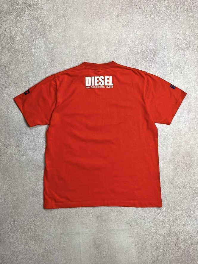 Other Vintage Diesel Big Logo Boxy T-shirt Y2K L Size US L / EU 52-54 / 3 - 4 Thumbnail