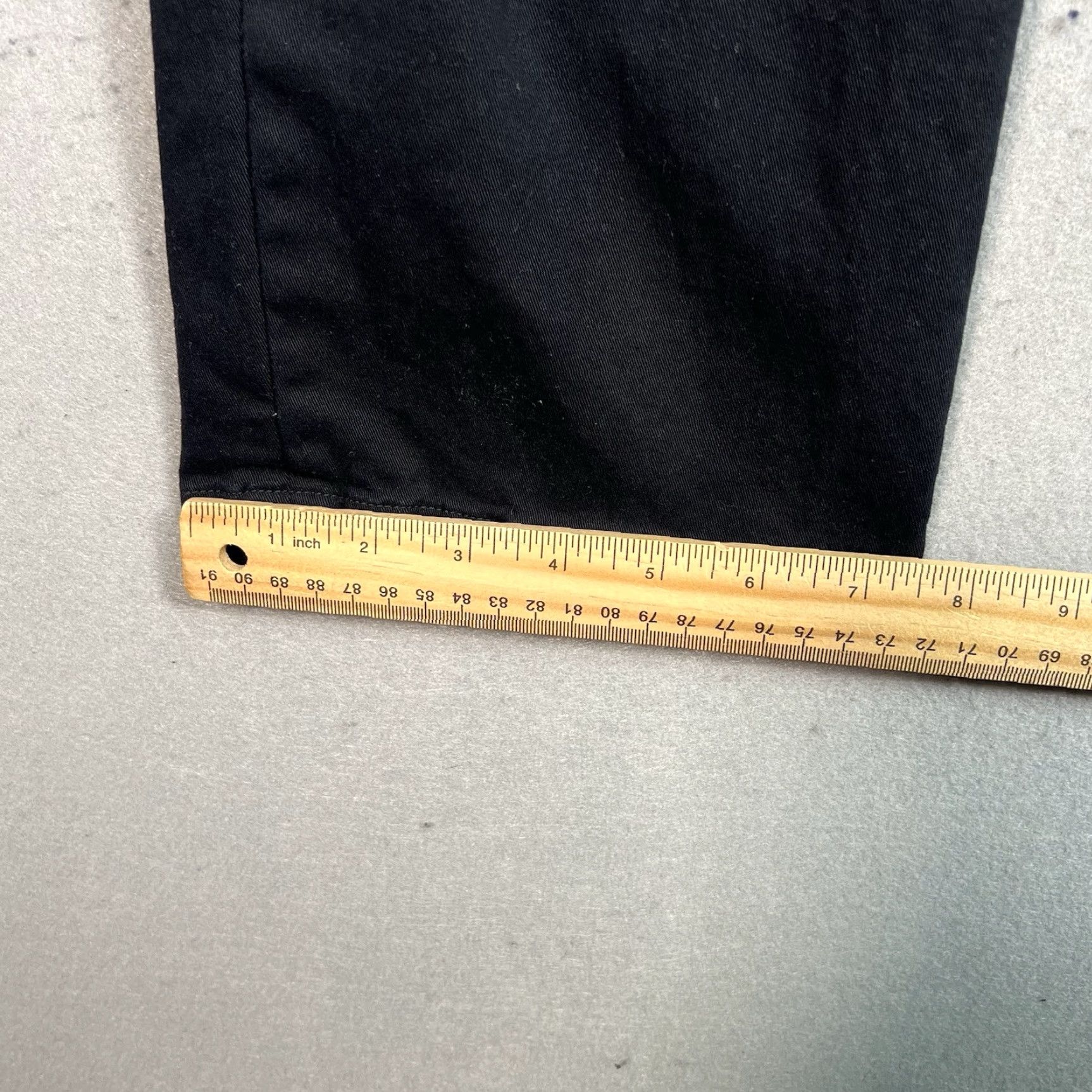 Proper Cloth Proper Cloth Mens Pants 34 X 23 Navy Chino Flat Front Knit Stretch Casual Trousers City Logo Preppy 90s? Wait. Size US 34 / EU 50 - 5 Thumbnail