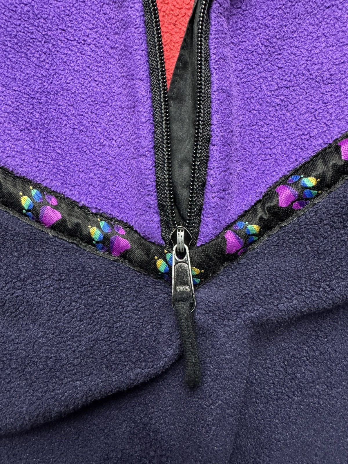 Jack Wolfskin Vintage Jack Wolfskin Paw Print Fleece Jacket Gorpcore Retro Size US M / EU 48-50 / 2 - 8 Thumbnail