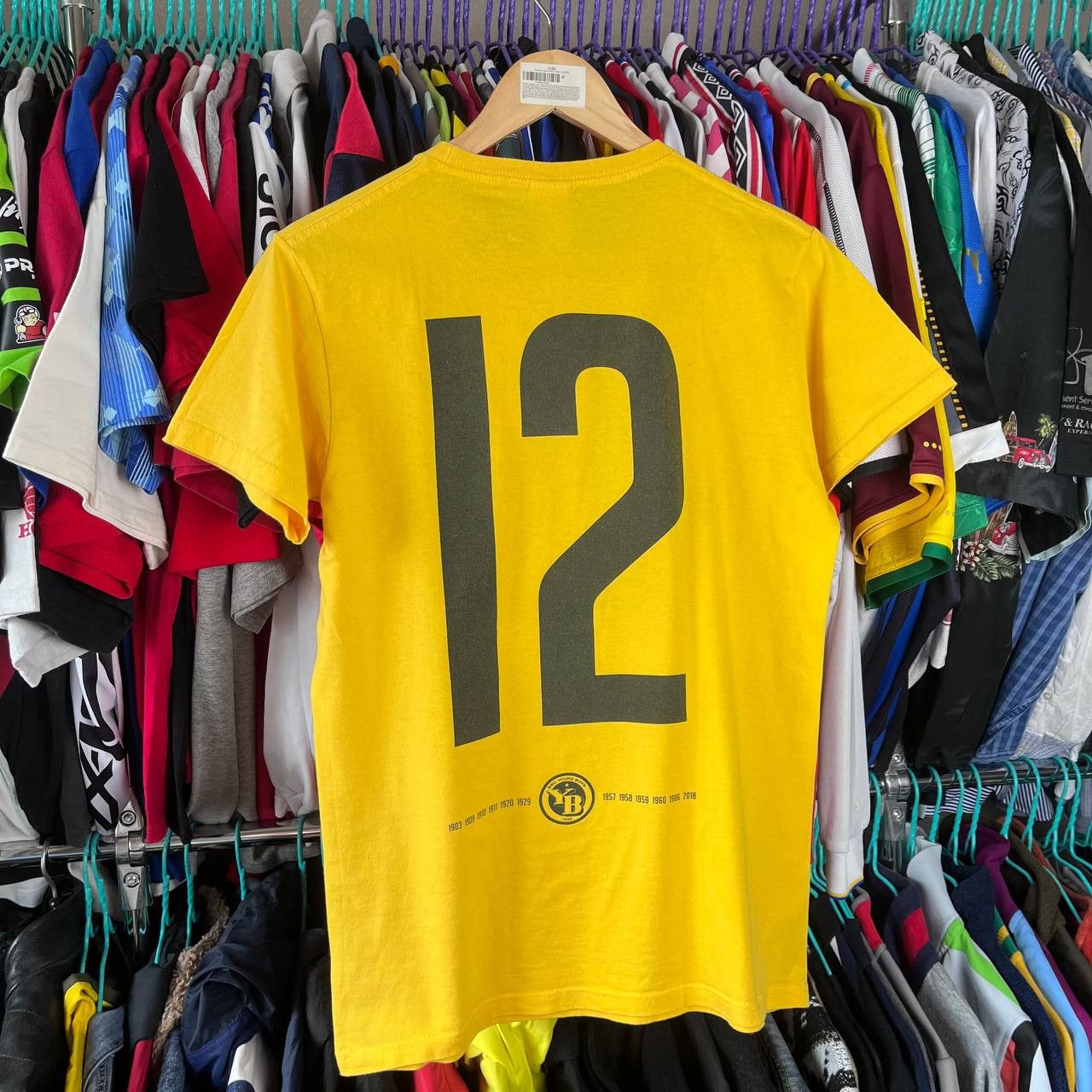 Fruit Of The Loom BSC Young Boys 2018 Football Soccer Supporter Tshirt Size US M / EU 48-50 / 2 - 4 Thumbnail