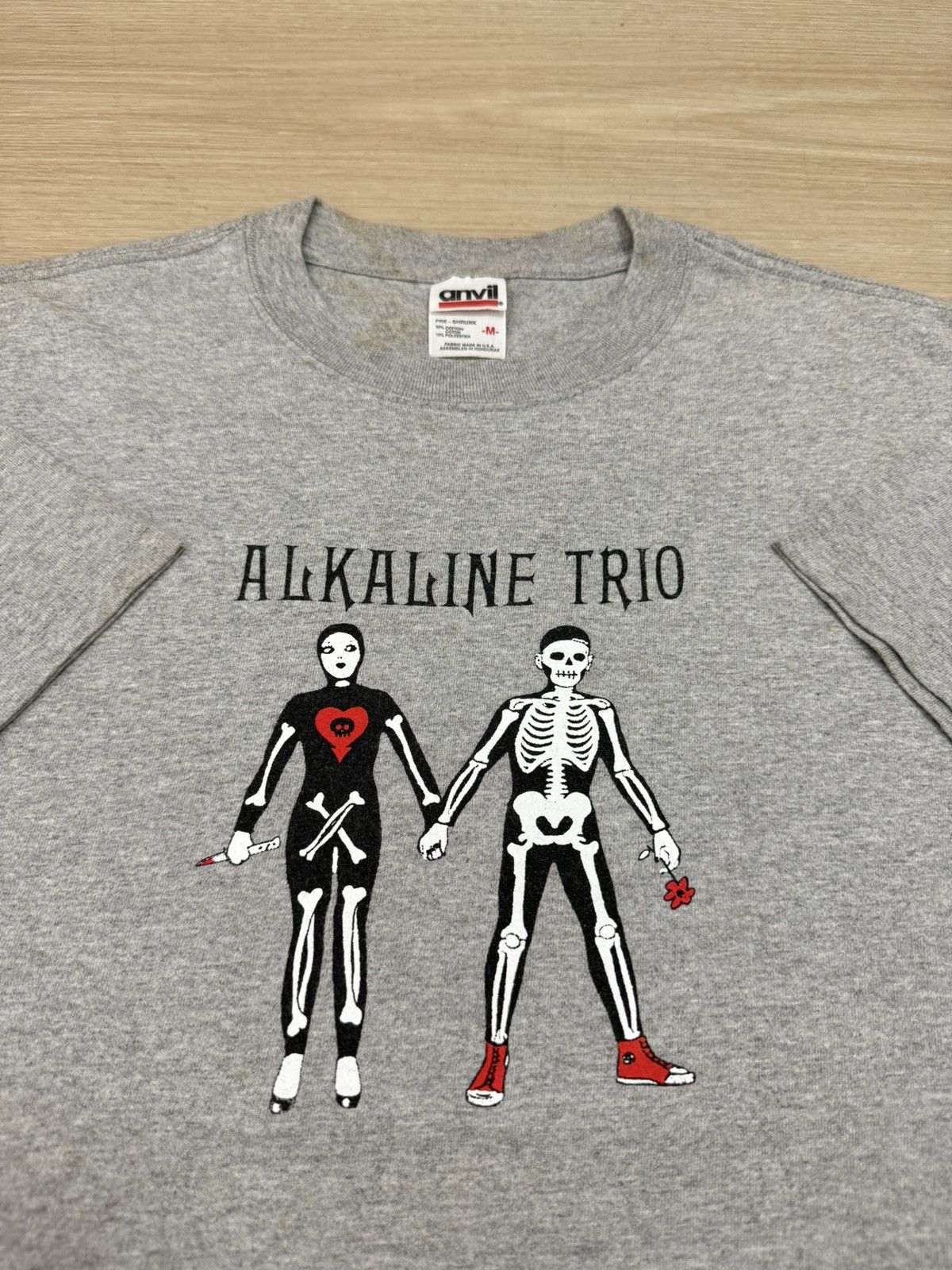 Vintage Vintage ALKALINE TRIO T-shirt Size US M / EU 48-50 / 2 - 2 Thumbnail