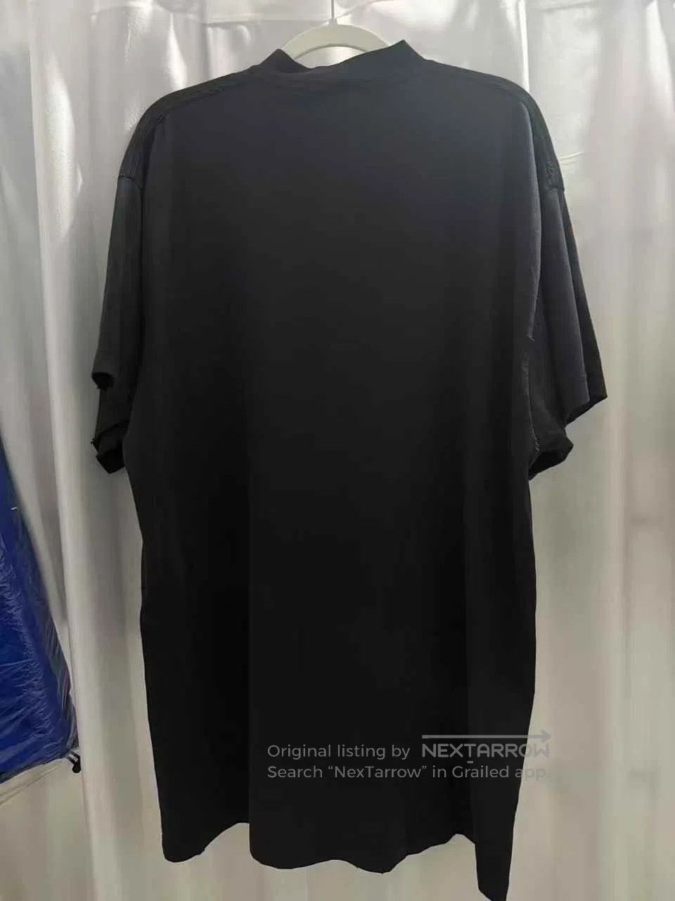 Balenciaga Balenciaga Black Patch Distressed Embroidered Logo Short S Size US S / EU 44-46 / 1 - 2 Thumbnail