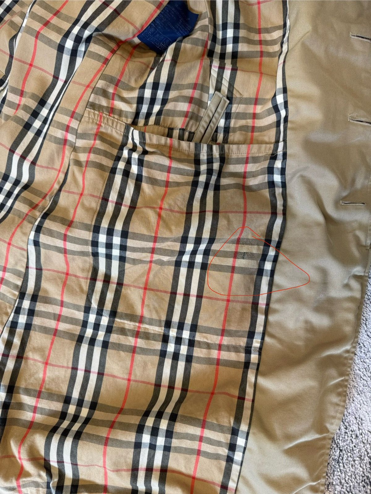 Burberry Burberrys Men Vintage Beige Trench Coat Nova Check Size US S / EU 44-46 / 1 - 14 Thumbnail