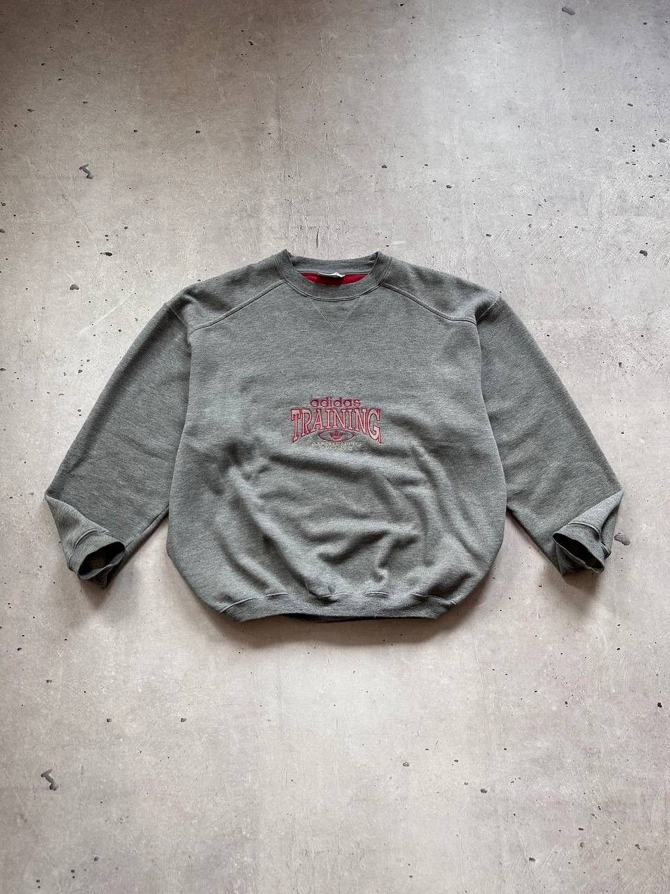 Adidas × Vintage Adidas Training Authentic Sports Sweatshirt 90s-00s Size US M / EU 48-50 / 2 - 1 Thumbnail
