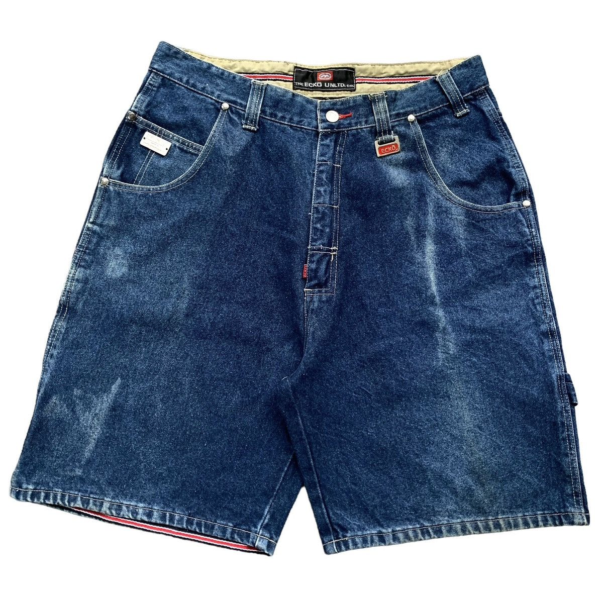 Rare 1990s Ecko Unltd \Hidden Loot\ Baggy Jorts Jeans