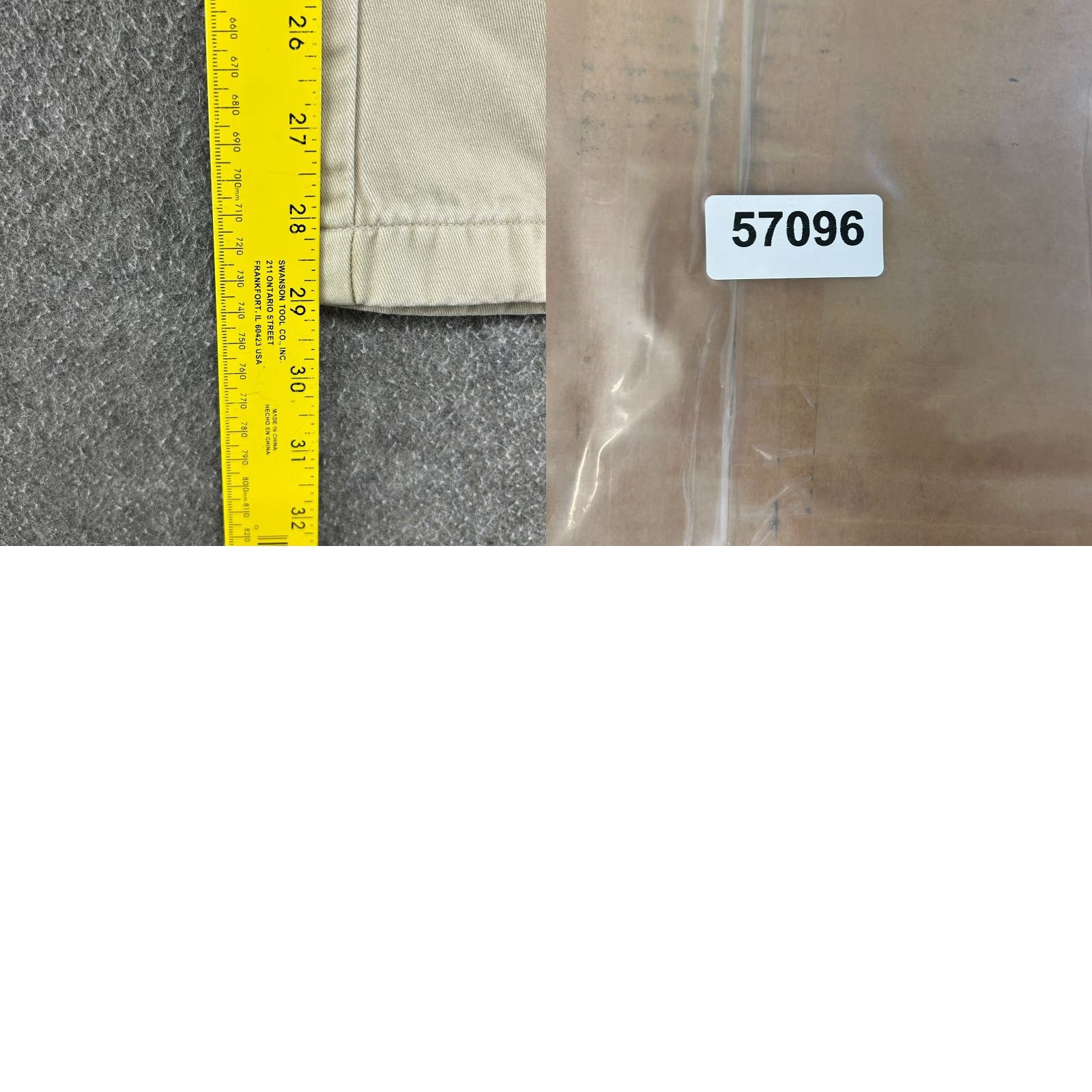Lands' End Lands End Mens 36x29 Beige Chino Relaxed Straight Belted 5-Pocket Design Jeans Denim Straight 90s Belts Belted Pants Size US 36 / EU 52 - 8 Thumbnail