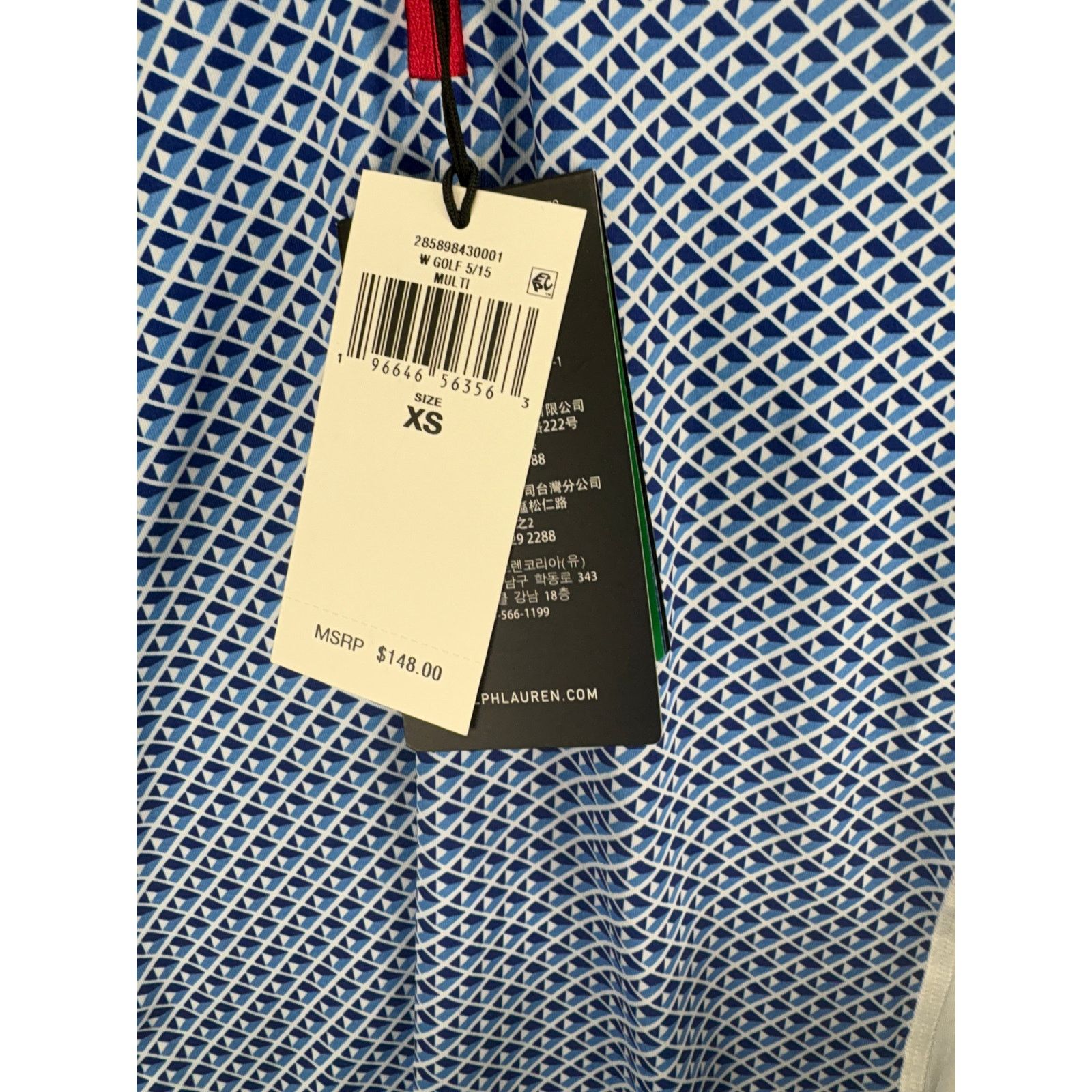 Ralph Lauren Ralph Lauren Polo RLX Golf Long Sleeves Shirt Women XS Blue Size XS / US 0-2 / IT 36-38 - 6 Thumbnail