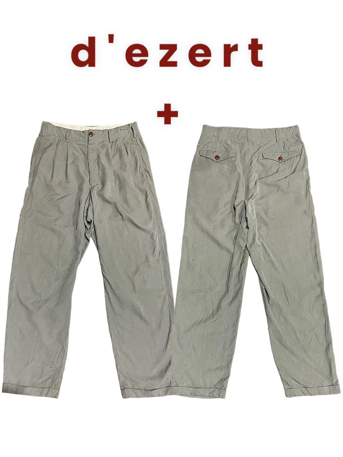 Designer D'ezert Vintage Super Comfortable Trouser Size US 32 / EU 48 - 1 Thumbnail