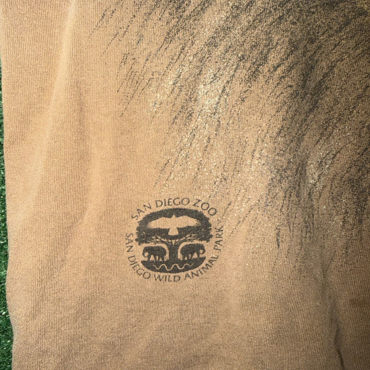 Vintage San Diego Zoo Vintage Brown Medium Tshirt Size US M / EU 48-50 / 2 - 3 Thumbnail
