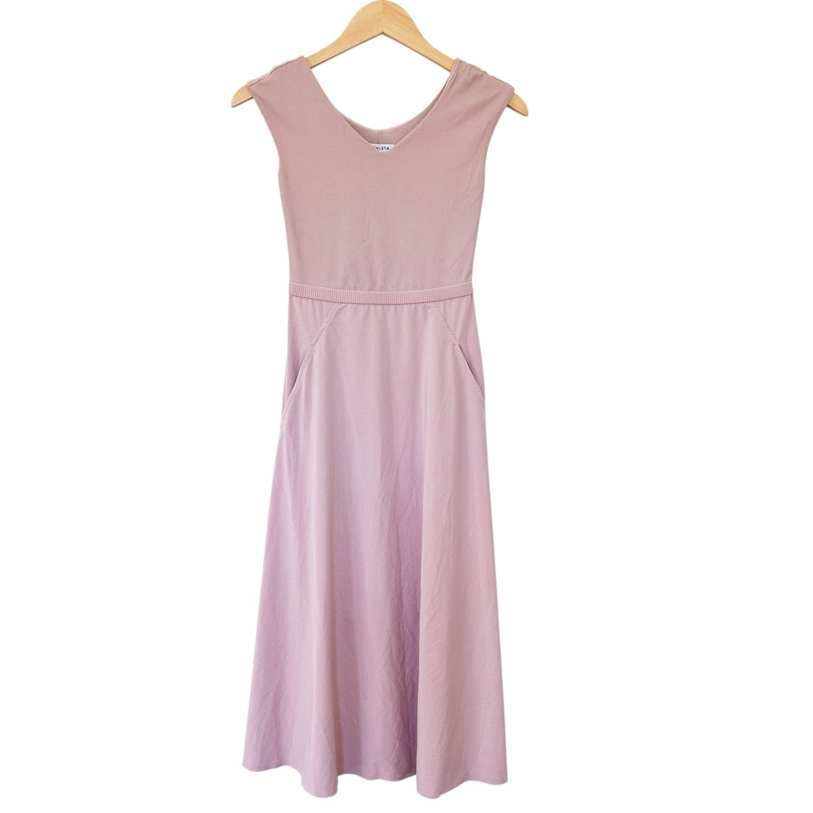 Athleta Athleta Pink Ryder Dress Sz XXS Size XXS / US 00 / IT 34 - 1 Thumbnail