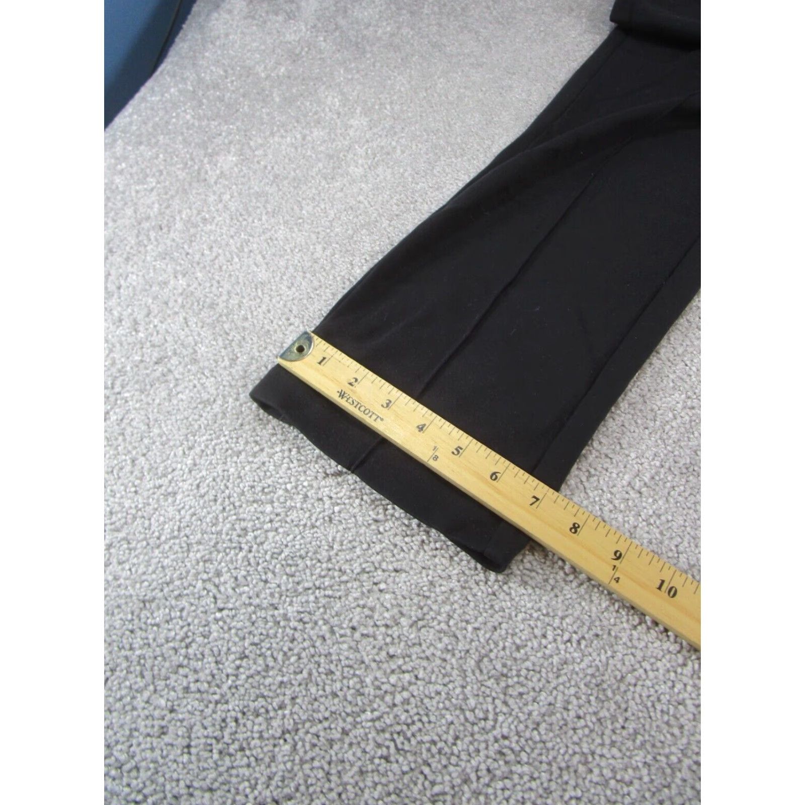 Athleta Athleta Pants Womens 10 Black Straight Stretch Dress Pants Size 32" / US 10 / IT 46 - 5 Thumbnail