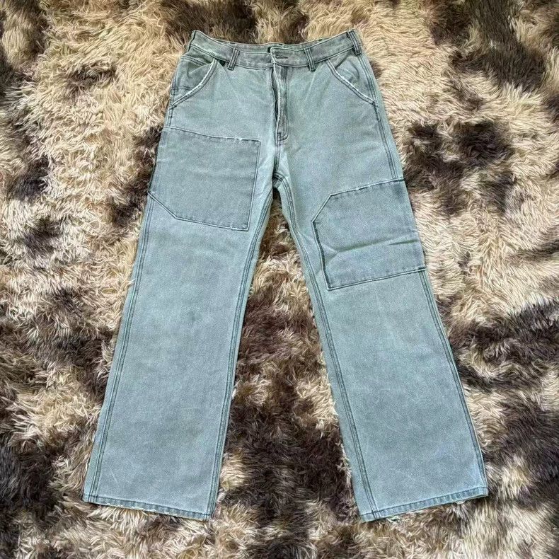 Acne Studios Acne Studios FW23 Patch Canvas Trousers Size US 26 / EU 42 - 1 Thumbnail