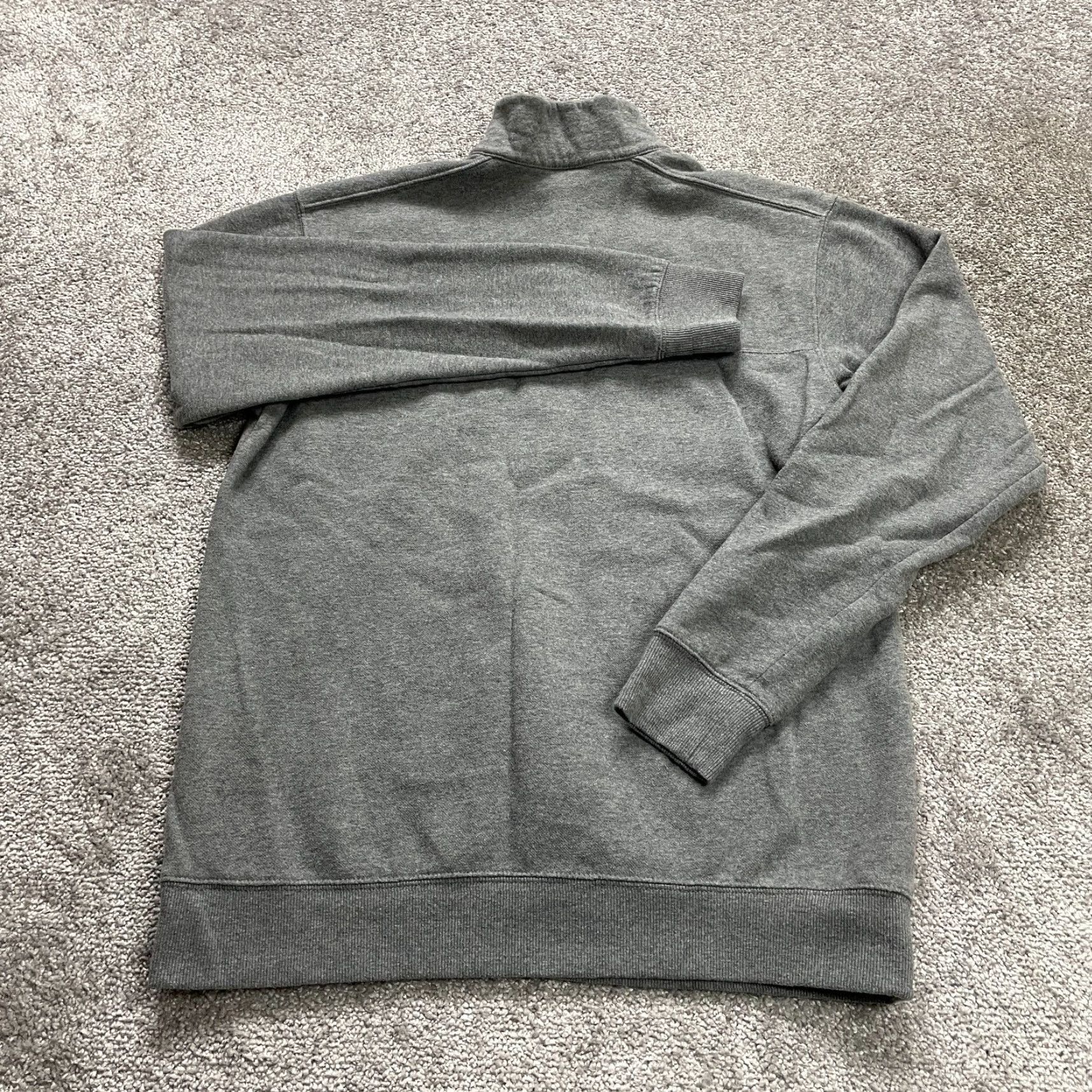 Vintage Columbia Sweatshirt Men Medium Gray High Neck Zip Fleece Pullover Jacket Outdoor Shirt Size US M / EU 48-50 / 2 - 2 Thumbnail
