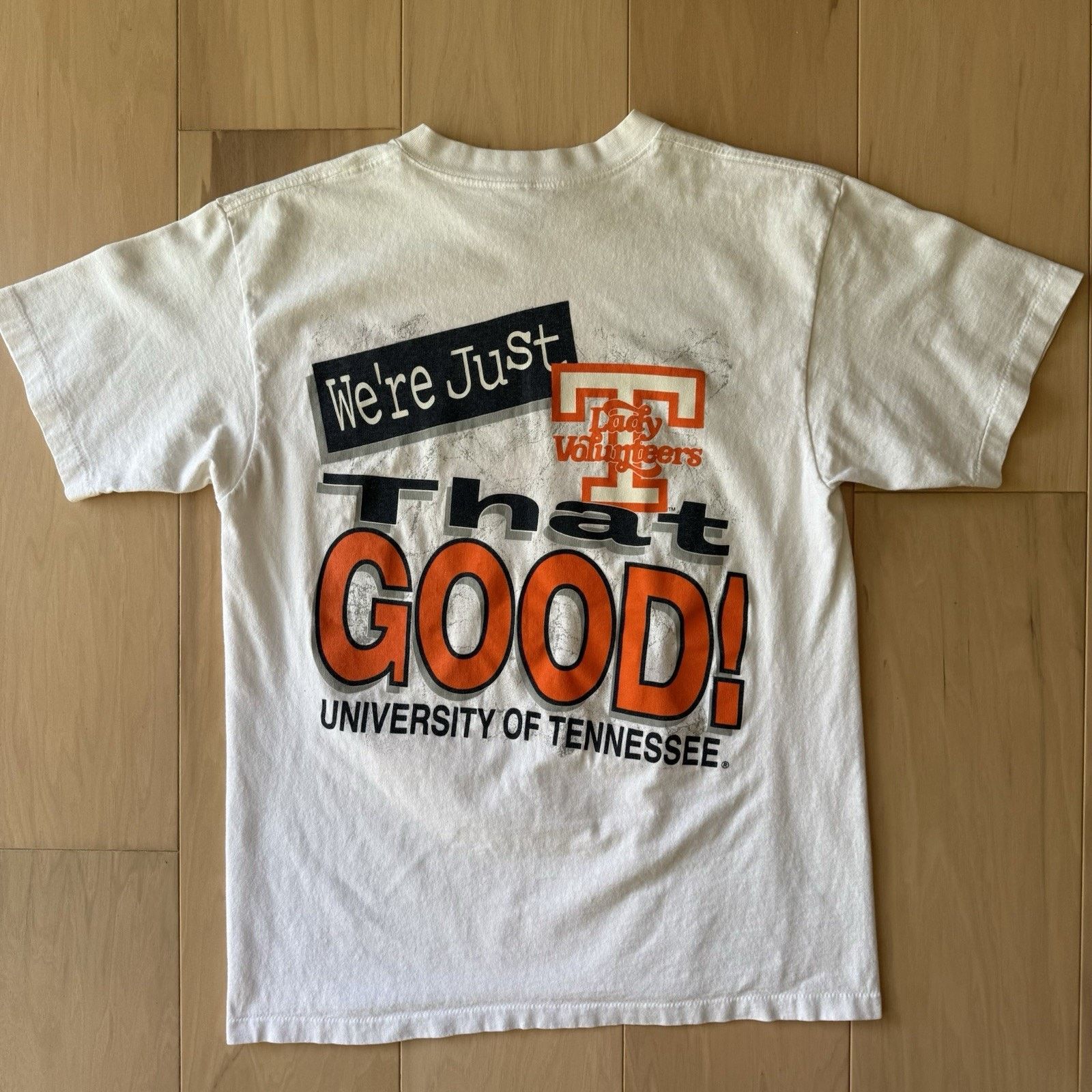 Vintage Vintage Tennessee Volunteers Shirt L White 90s Women's Size US L / EU 52-54 / 3 - 6 Thumbnail