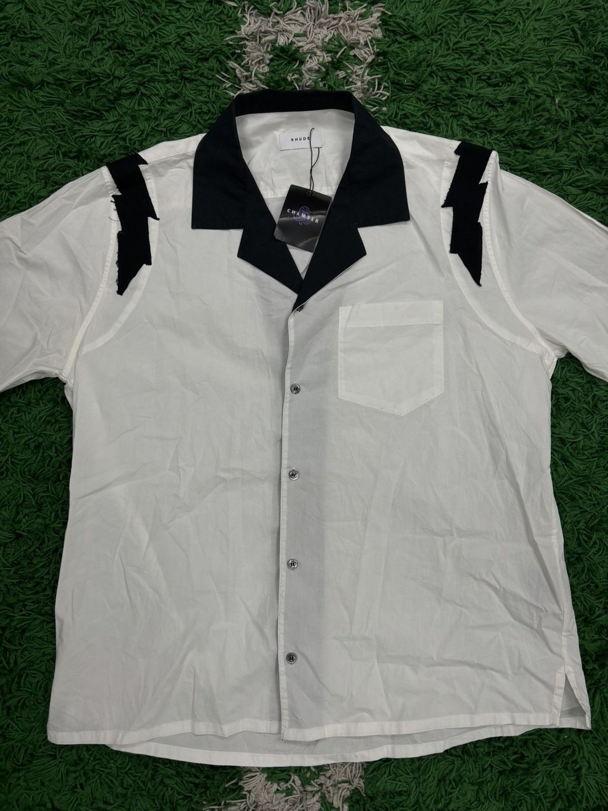 Rhude Rhude Button Up T Shirt Medium Size US M / EU 48-50 / 2 - 1 Thumbnail