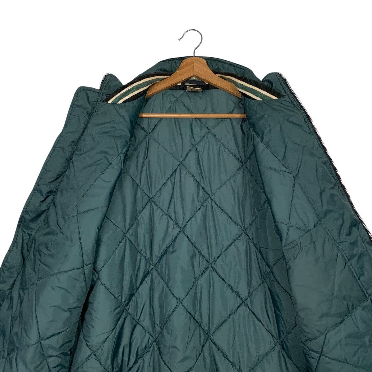 Nike Vintage Nike Swoosh Big Logo Quilted Jacket Size US M / EU 48-50 / 2 - 12 Thumbnail