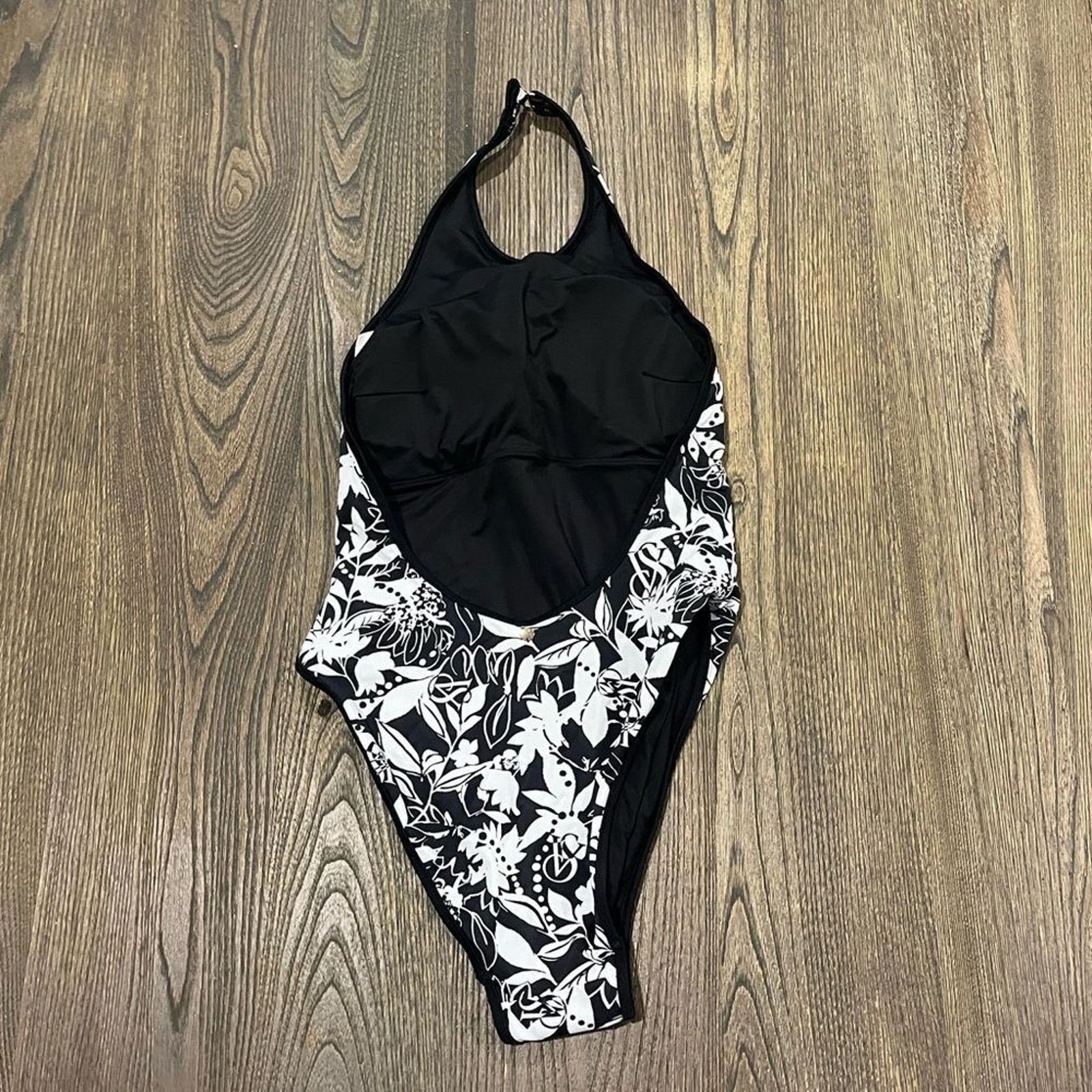 Victoria's Secret NWOT Victoria’s Secret Swim Floral Backless Swimwear Size M Size ONE SIZE - 3 Thumbnail