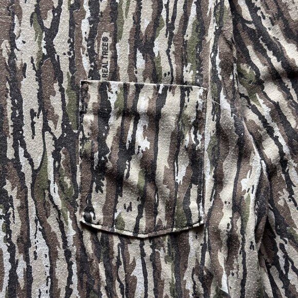 Realtree vintage made in usa real tree camo longsleeve Size US M / EU 48-50 / 2 - 2 Thumbnail