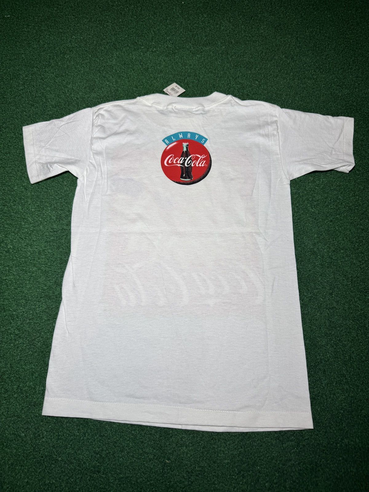 Coca Cola Coca Cola Coke Vintage 90s NWT Youth Large 16x25 T Shirt Size XS / US 0-2 / IT 36-38 - 6 Thumbnail