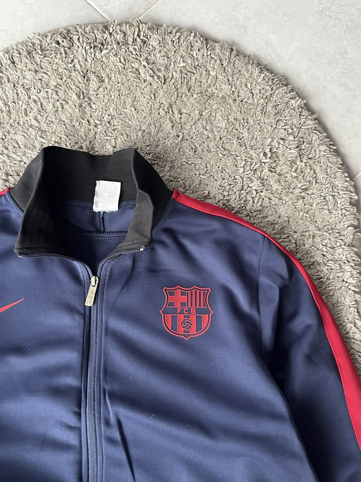 Nike Nike FC Barcelona track jacket / zip jacket Size US L / EU 52-54 / 3 - 3 Thumbnail