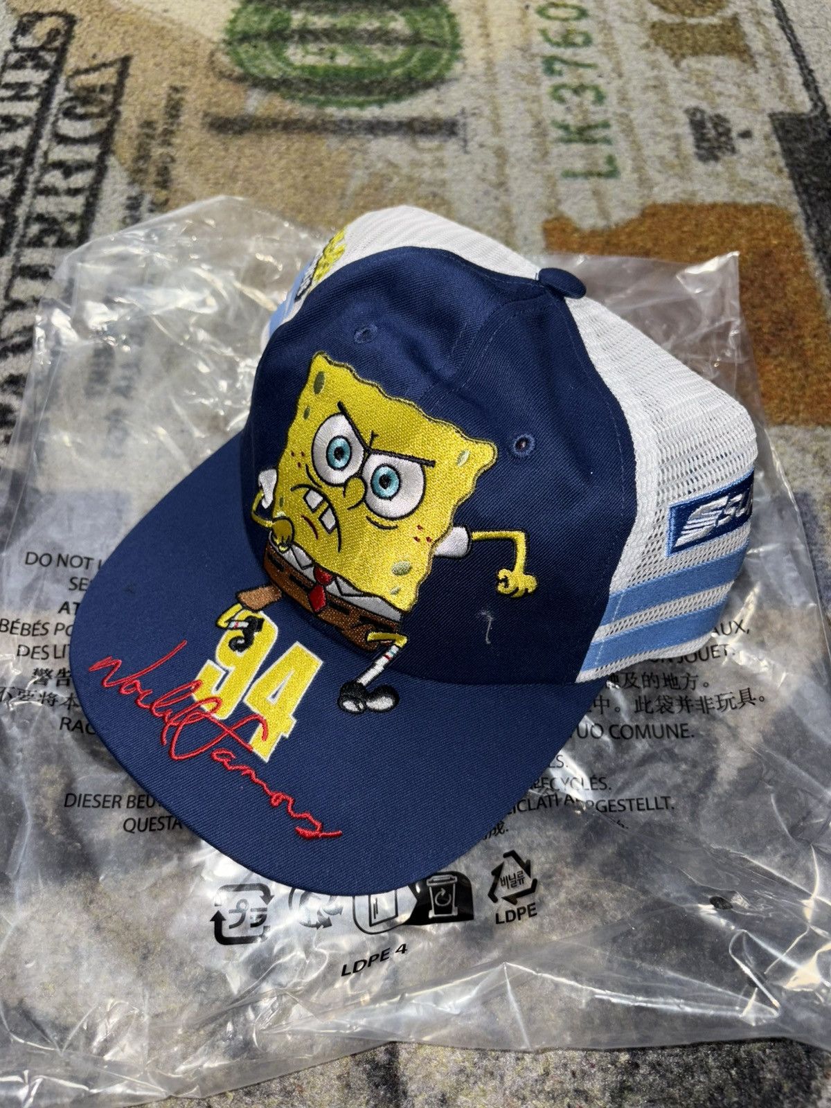 Jeff Hamilton × Supreme Supreme SpongeBob Jeff Hamilton Mesh