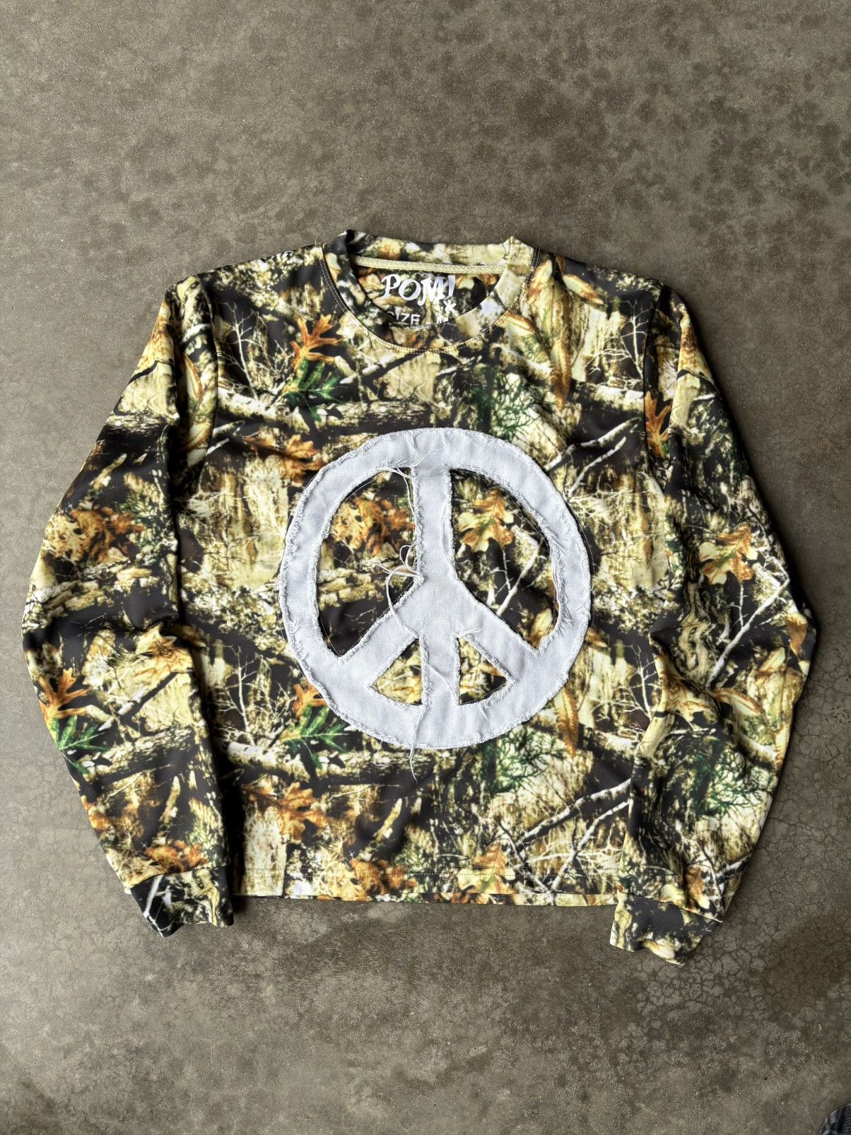 Japanese Brand × Vintage pom camo crew neck Size US M / EU 48-50 / 2 - 1 Thumbnail