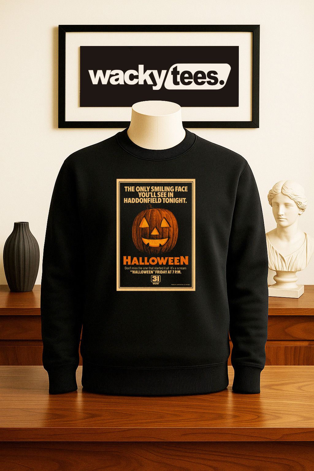 Other Halloween TV Showing Premiere 70s Showing Poster Tee Shirt Size US L / EU 52-54 / 3 - 3 Thumbnail