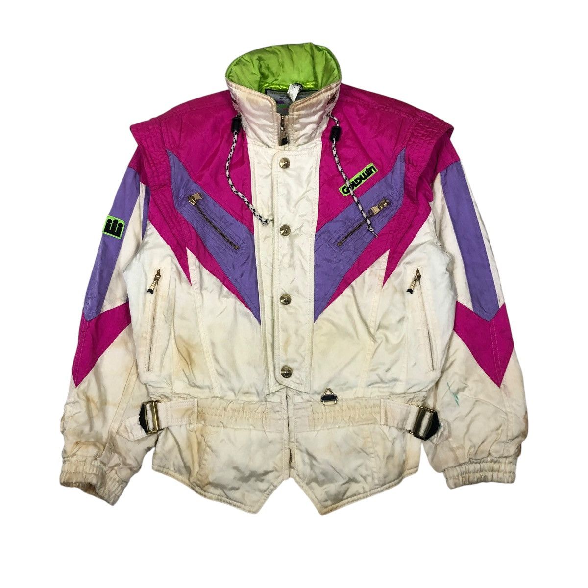 Japanese Brand 🔥VINTAGE CROPPED JACKET SKI WEAR STYLE GOLDWIN ISSEY MIYAKE Size US M / EU 48-50 / 2 - 1 Thumbnail