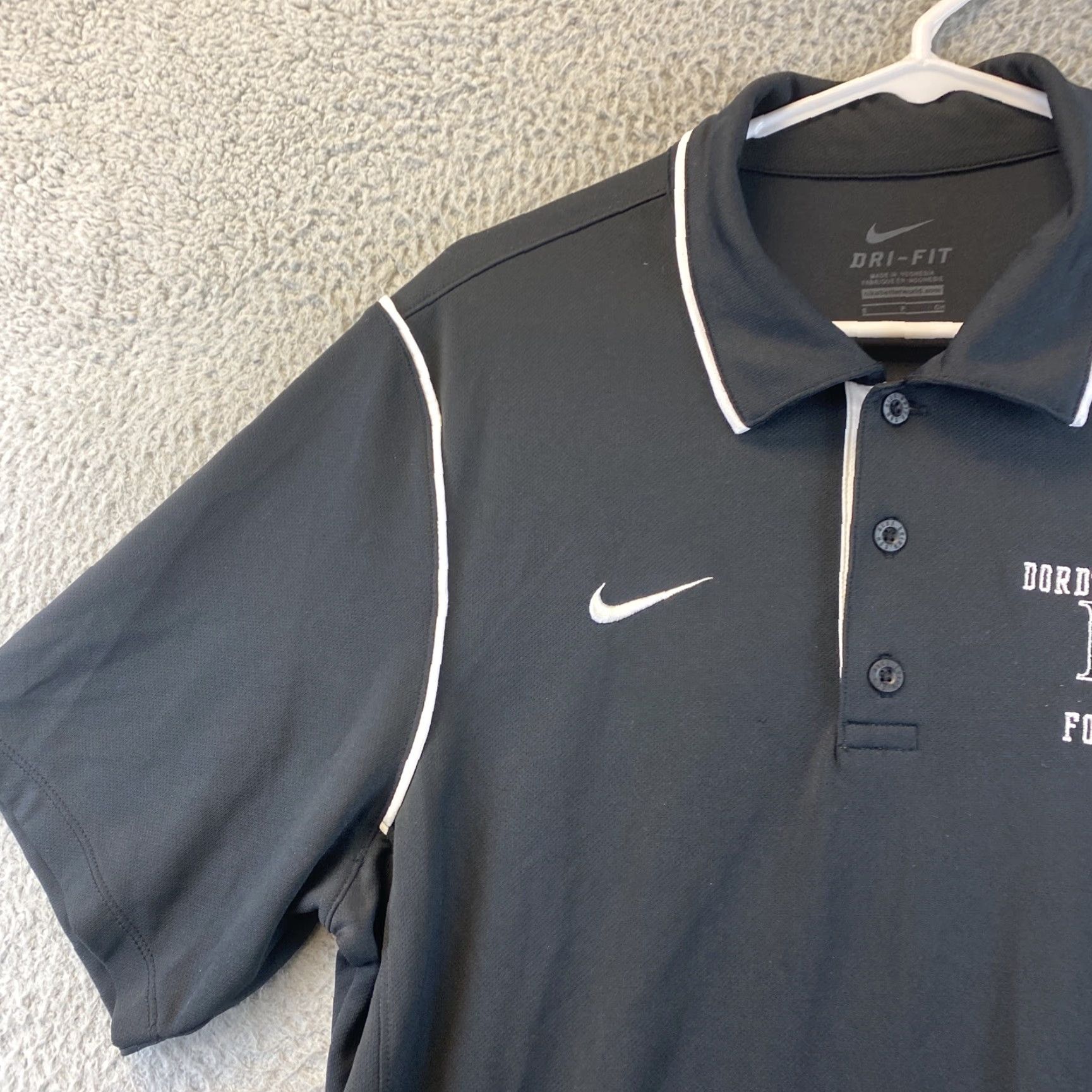 Nike Nike Polo Shirt Men S Black Logo Dri-Fit Golf Golfing Golfer Polo Shirt Nike Golf 40-53 Drifit Size US S / EU 44-46 / 1 - 4 Thumbnail
