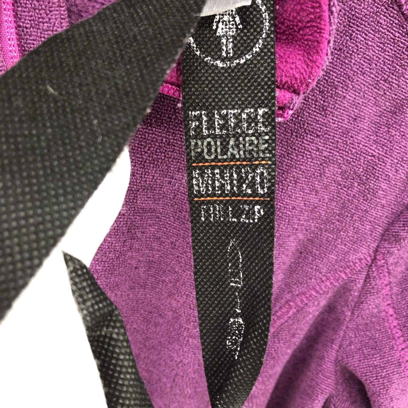 Vintage DECATHLON Quechua Fleece Jacket Womens XS Full Zip Lightweight Purple Pink Jacket Womens XS Purple Pink Outdoor Winter Fall Casual Travel Size XS / US 0-2 / IT 36-38 - 7 Thumbnail