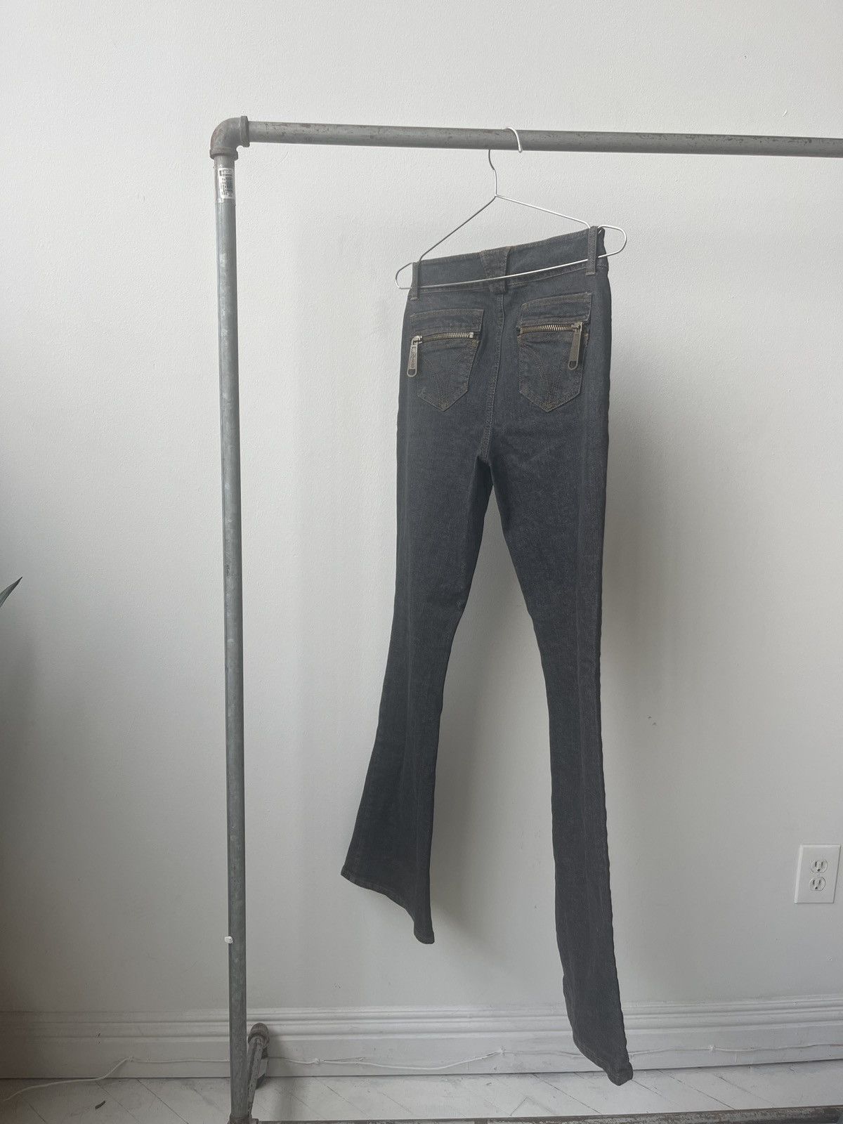Dolce & Gabbana VINTAGE DOLCE & GABBANA BIG ZIPPER DETAILED PANTS Size US 29 - 1 Thumbnail