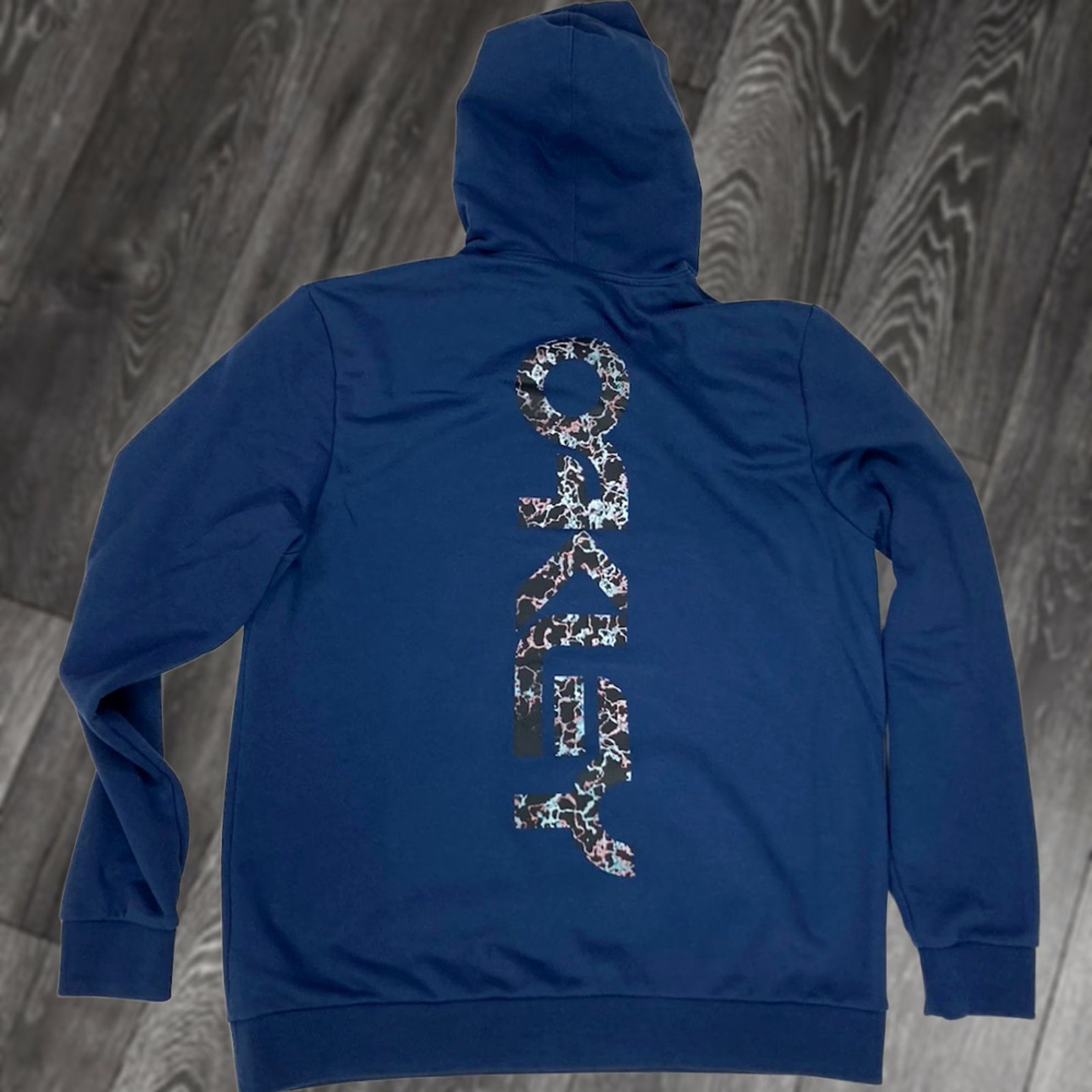 Oakley VINTAGE Oakley Graphic Pullover Hoodie Men Large Blue Lightweight Size US L / EU 52-54 / 3 - 1 Thumbnail