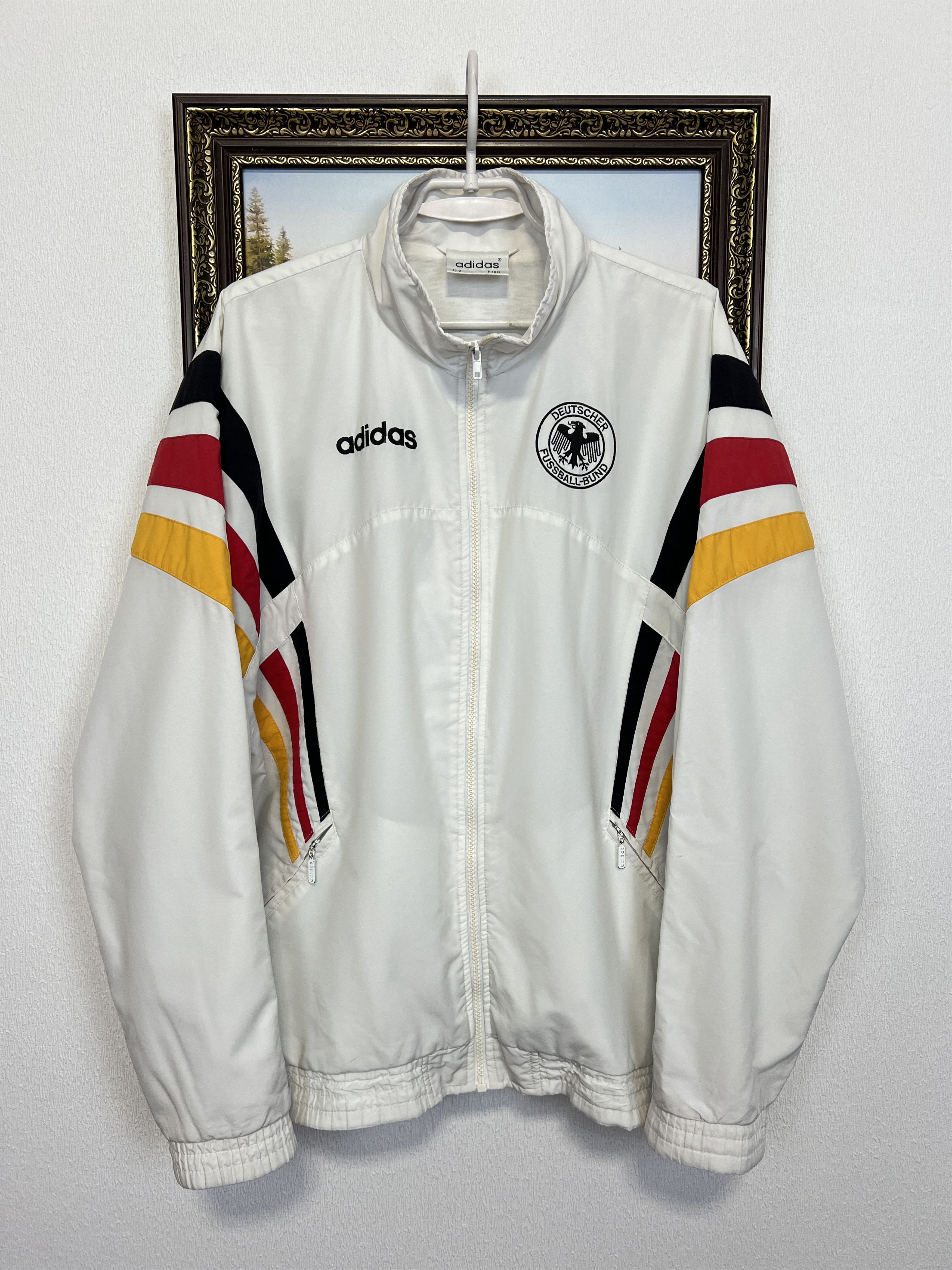 Adidas Vintage Germany Football Jacket Soccer National Track Top Size US M / EU 48-50 / 2 - 1 Thumbnail