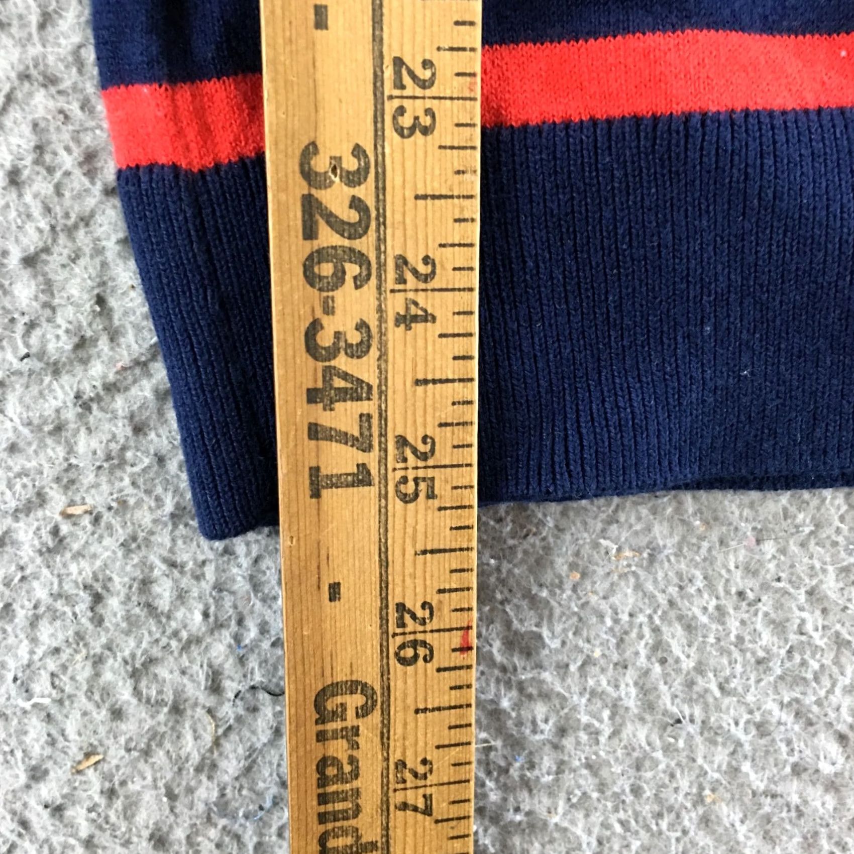 Nautica Nautica Sweater Womens M Navy Blue White Striped Crewneck Pullover Long Sleeve Size M / US 6-8 / IT 42-44 - 6 Thumbnail