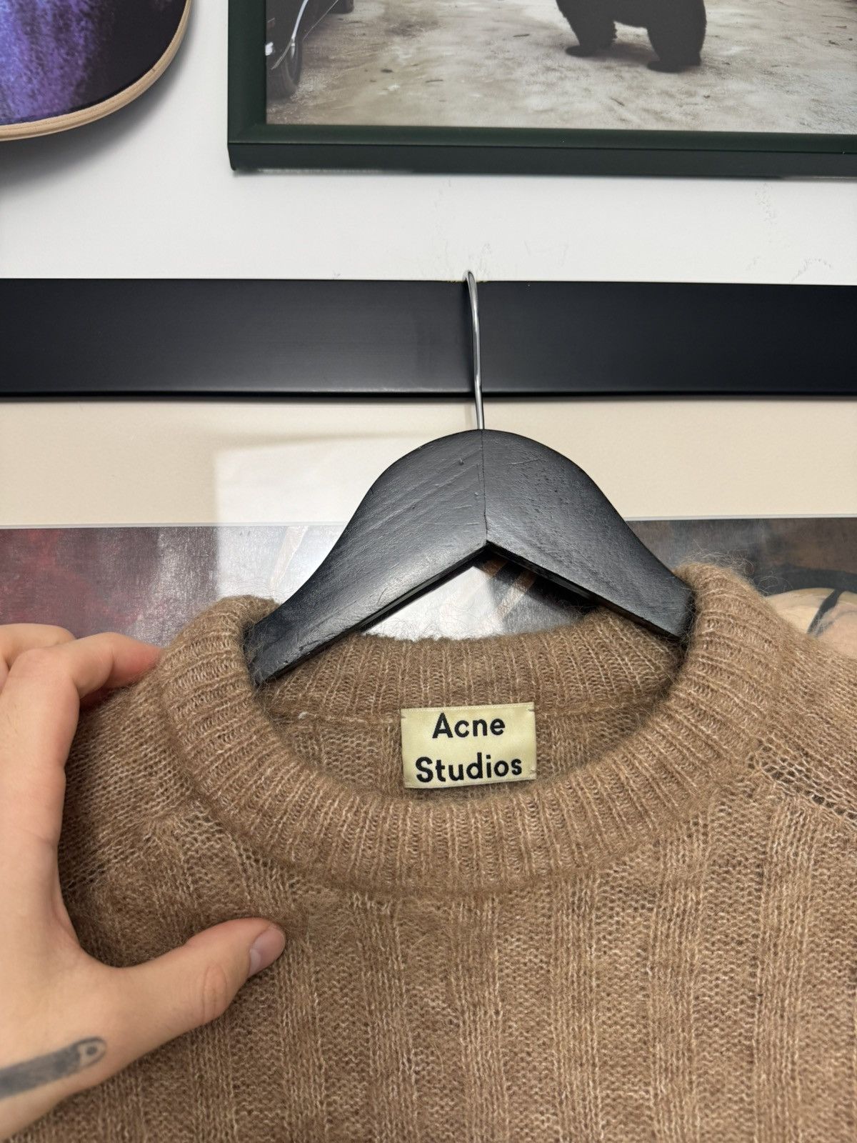 Acne Studios Acne Studios Mohair Dramatic Oversize Sweater Knit Designer Size US S / EU 44-46 / 1 - 3 Thumbnail