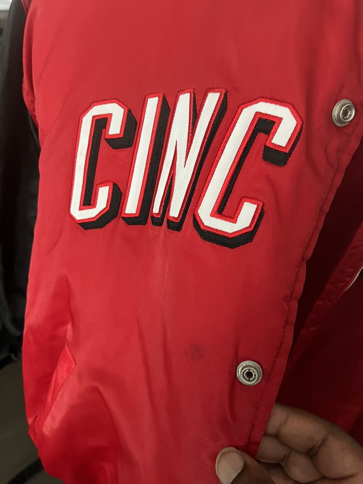 Starter × Vintage Vintage Cincinnati Reds Starter jacket Size US L / EU 52-54 / 3 - 4 Thumbnail