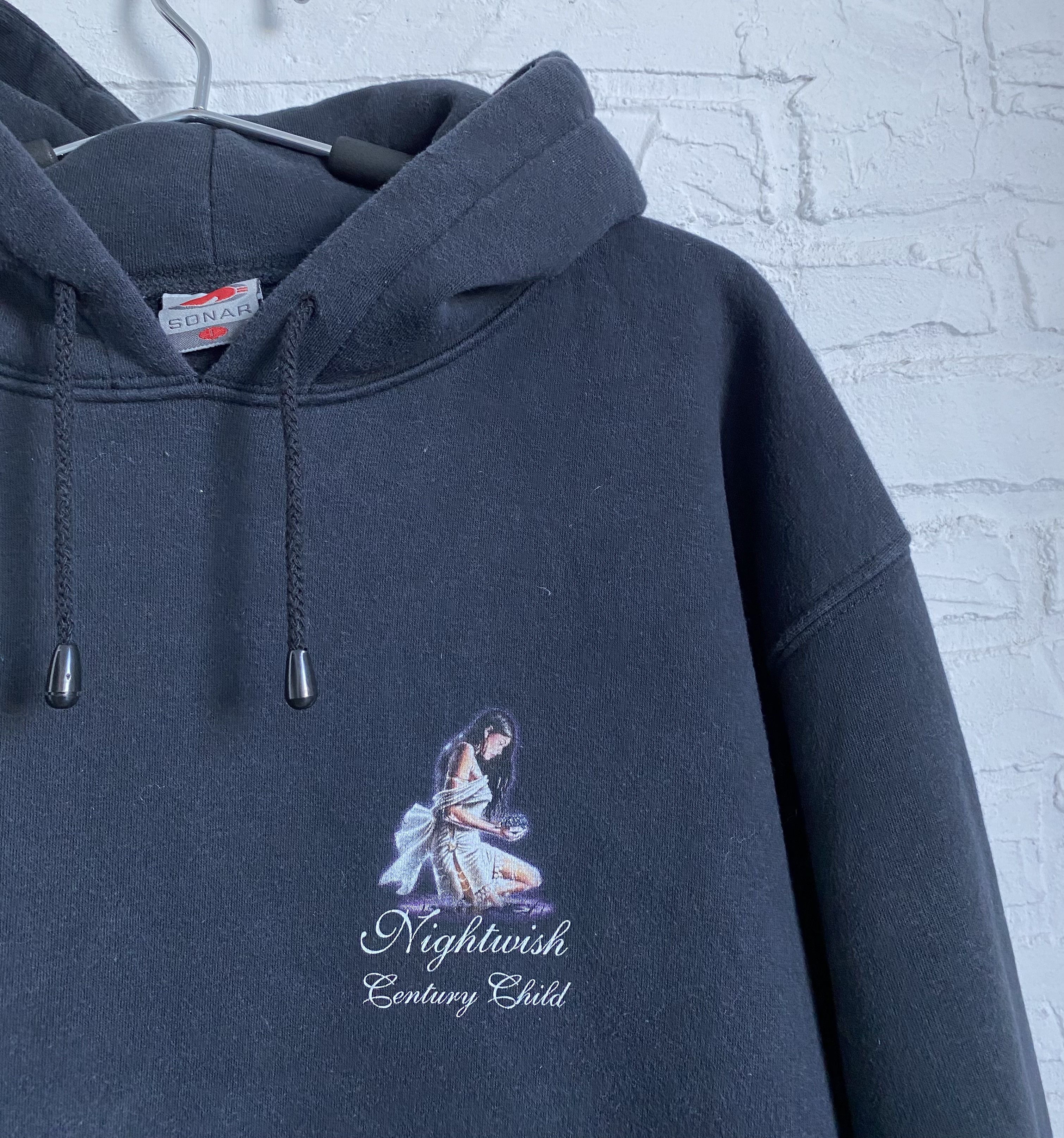 Band Tees × Vintage Vintage 2002 Nightwish century child hoodie Size US L / EU 52-54 / 3 - 3 Thumbnail