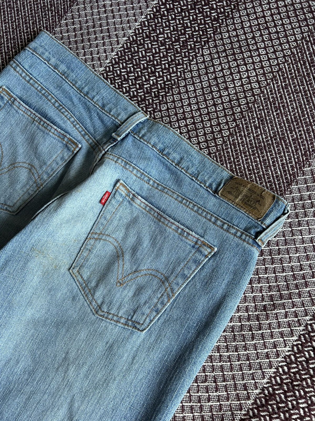 Jean × Levi's × Vintage Vintage Levis 515 Denim Washed Women’s Jeans Boot Cut SZ 10 Size 32" / US 10 / IT 46 - 6 Thumbnail