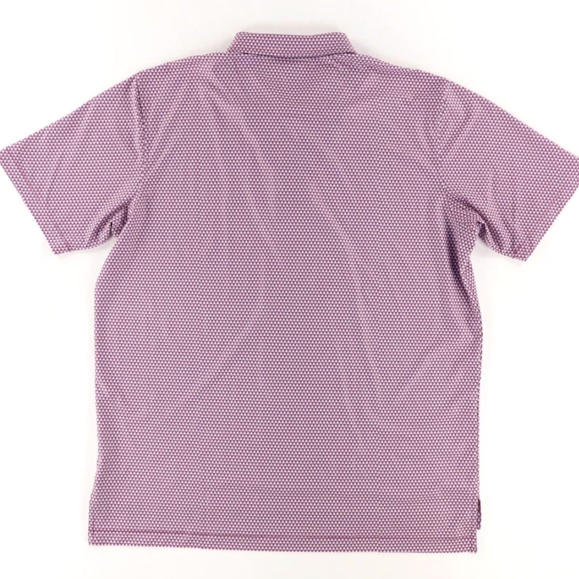 Peter Millar Peter Millar Performance jersey Geometric Polo Shirt Purple Men's XL Shirt Size US XL / EU 56 / 4 - 4 Thumbnail