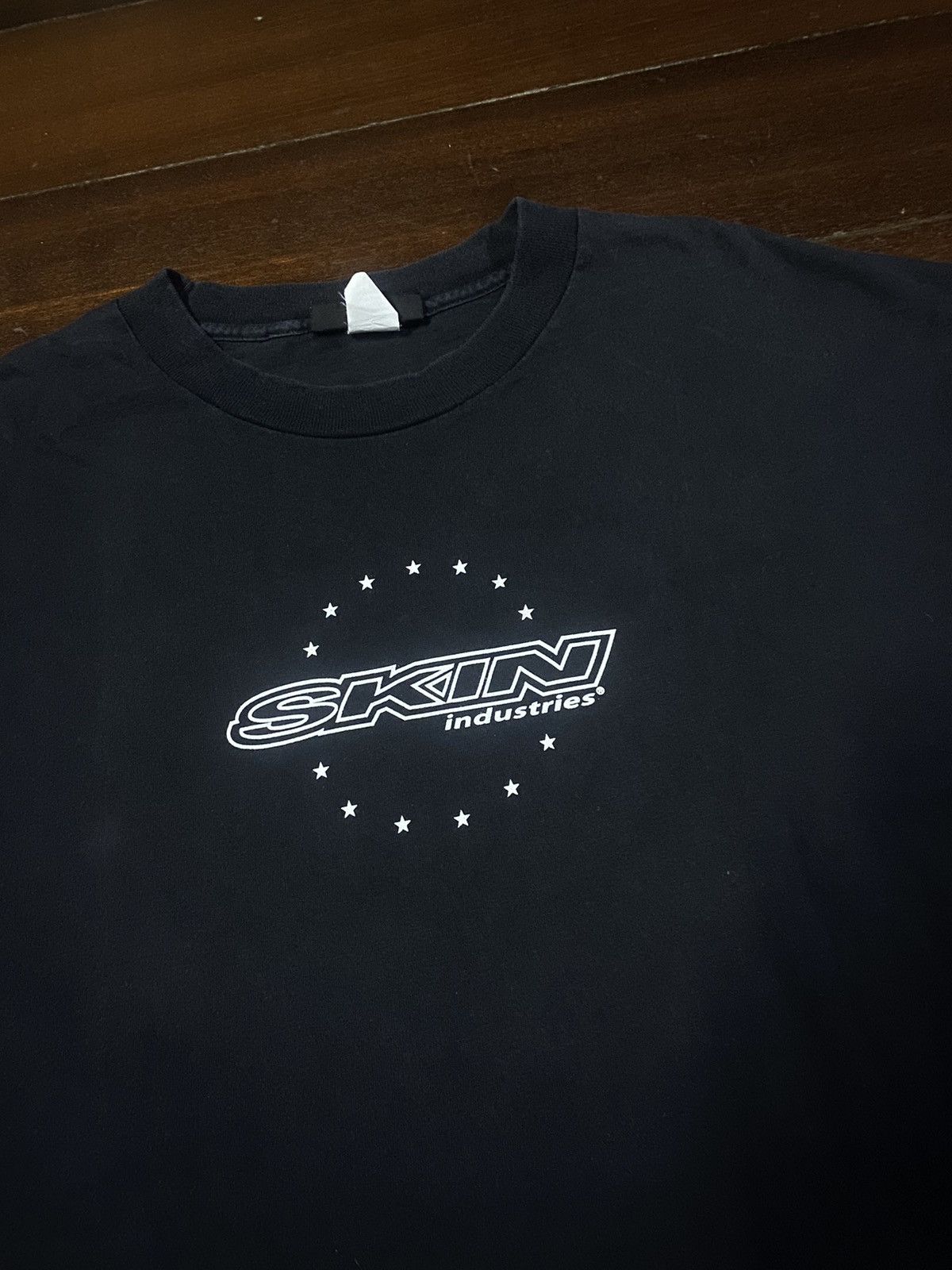 Sex Skateboards × Vintage Vintage 90s Skin Industries sexy girl T-shirt Size US L / EU 52-54 / 3 - 8 Thumbnail