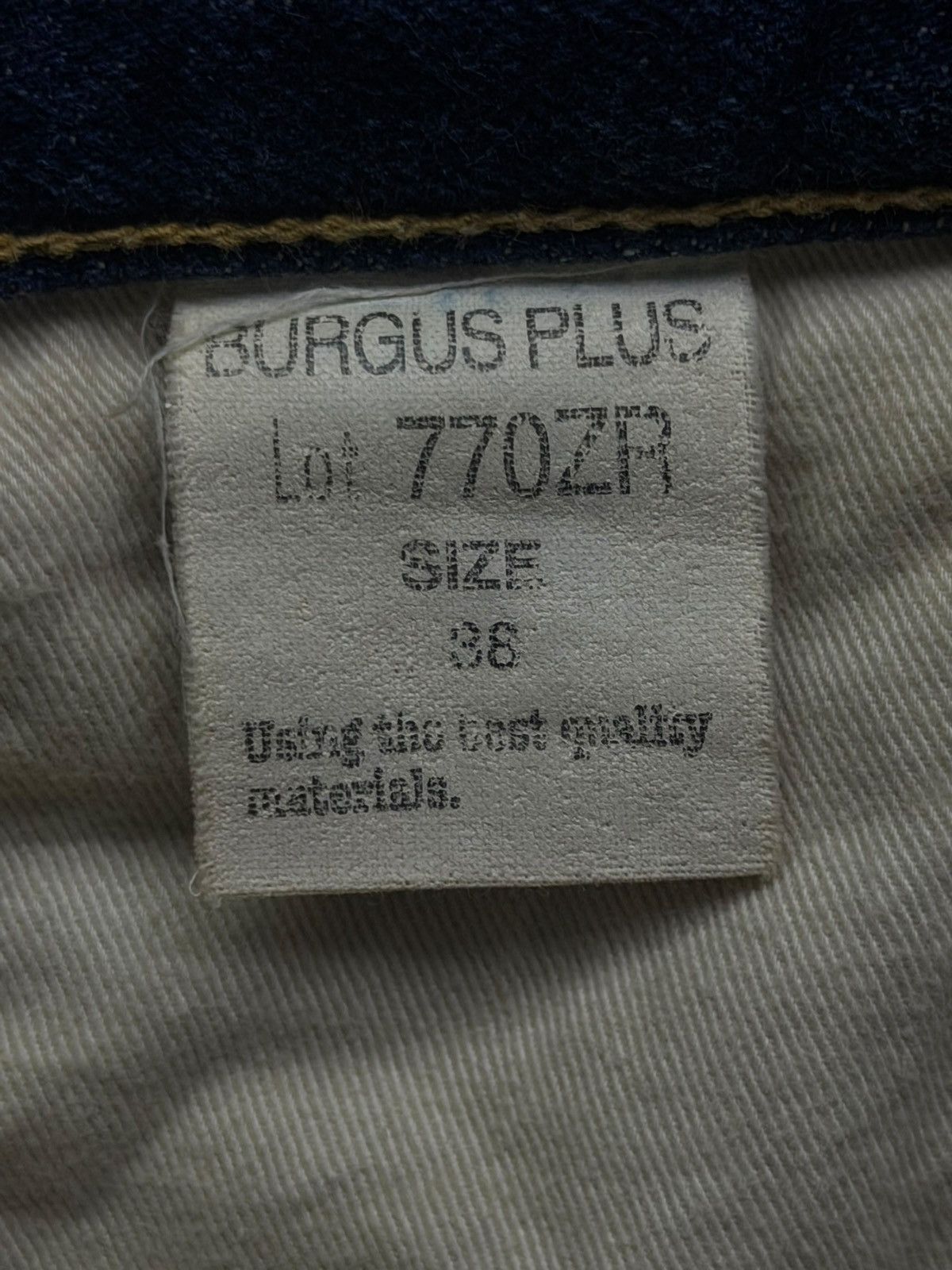 Burgus Plus Vintage Burgus Plus Lot 770ZR Hinoya Tokyo Selvedge Denim Size US 38 / EU 54 - 16 Thumbnail