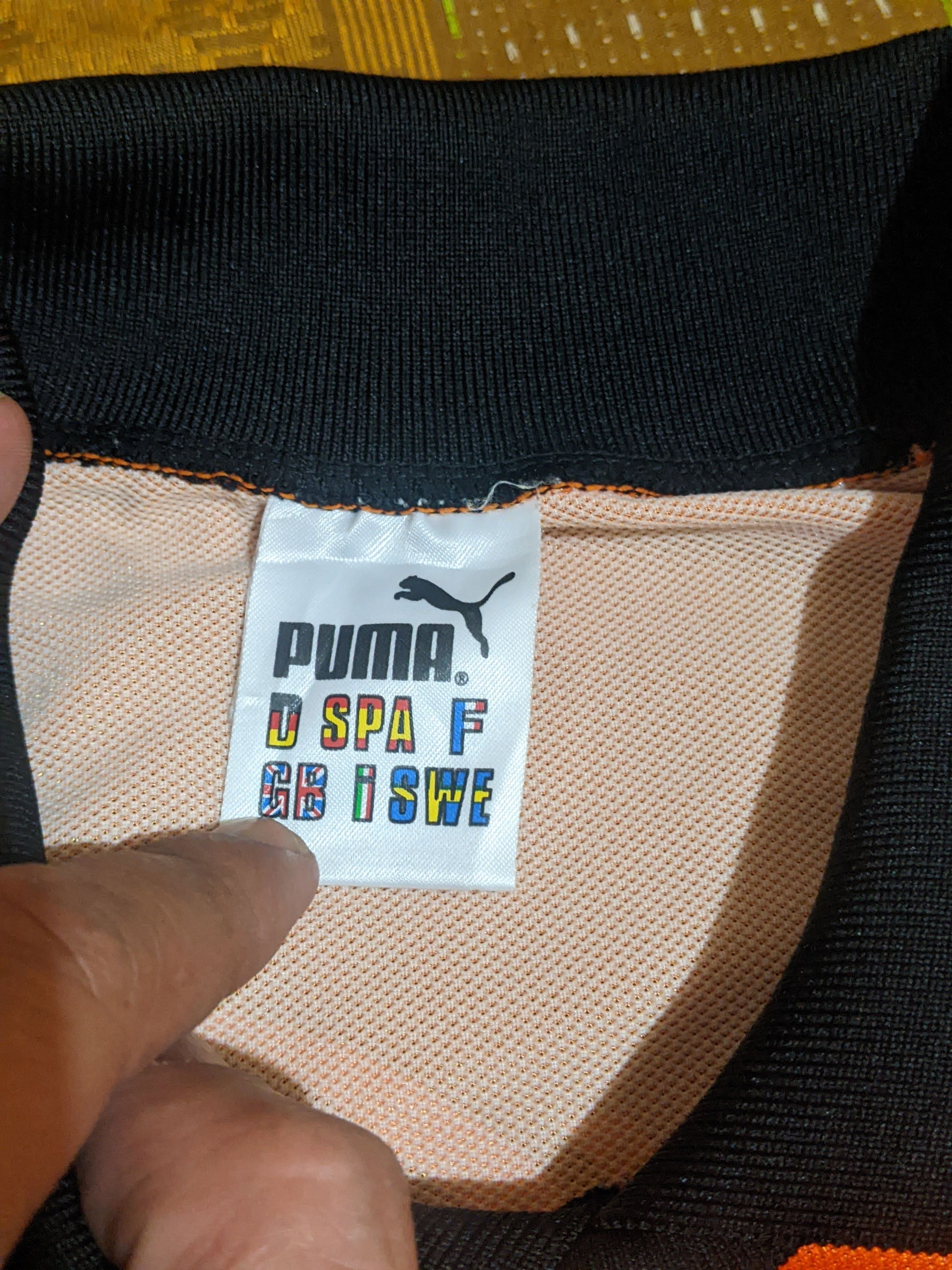 Puma Tokyo Verdy goalkeeper 1994 / 1995football shirt. Size US L / EU 52-54 / 3 - 11 Thumbnail
