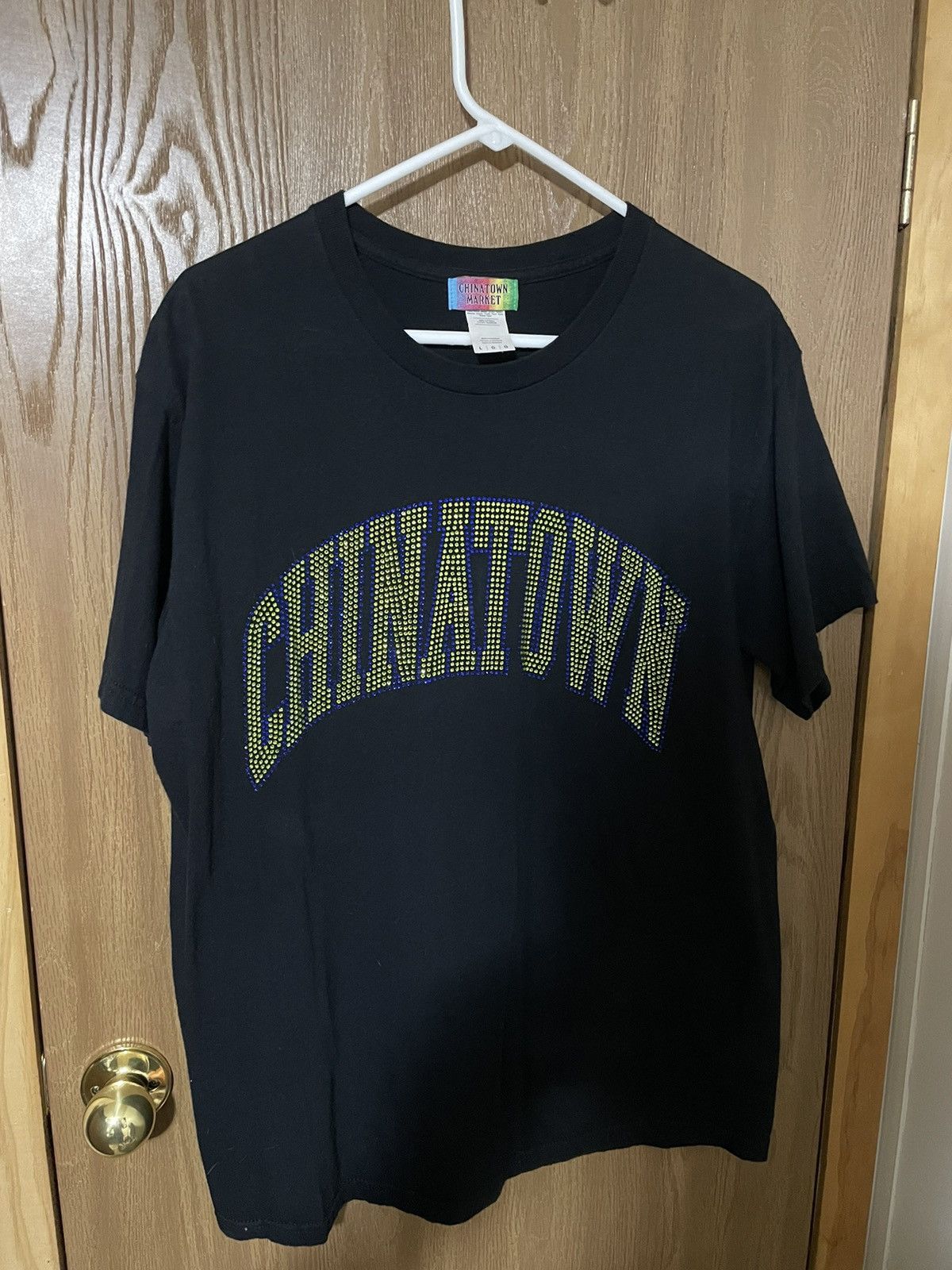 NWT CHINATOWN MARKET GYM ARC GREY store CREWNECK SZ XL